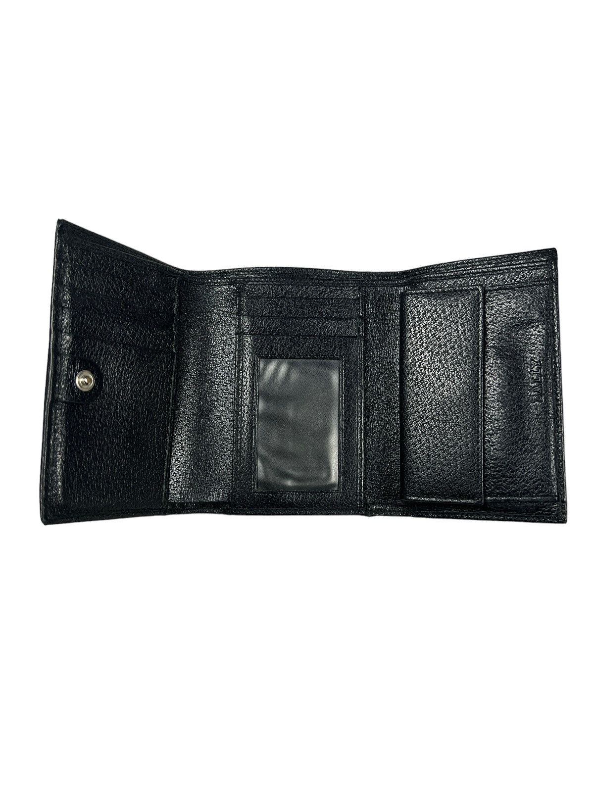 Bally Vintage Bally Pig Skin Leather Trifold Wallet Size ONE SIZE - 3 Thumbnail
