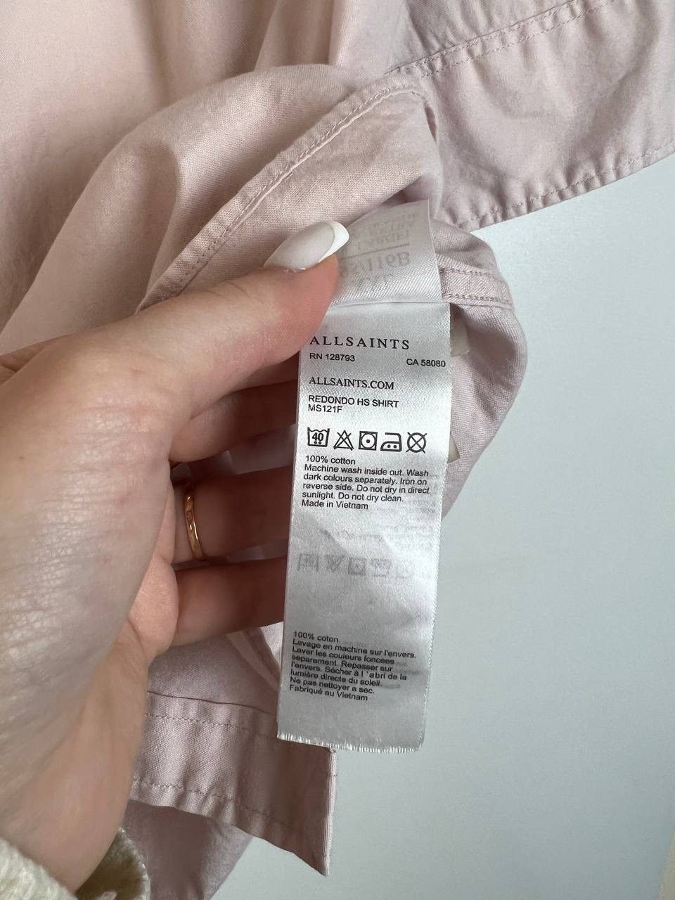 Allsaints Allsaints luxury shirt size XXL Size US XXL / EU 58 / 5 - 4 Thumbnail