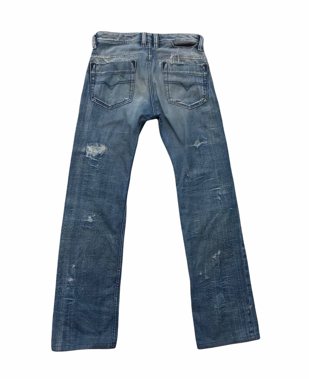 Diesel Diesel Italy Ripped Distressed Denim Fashion Pants Size US 29 - 9 Thumbnail