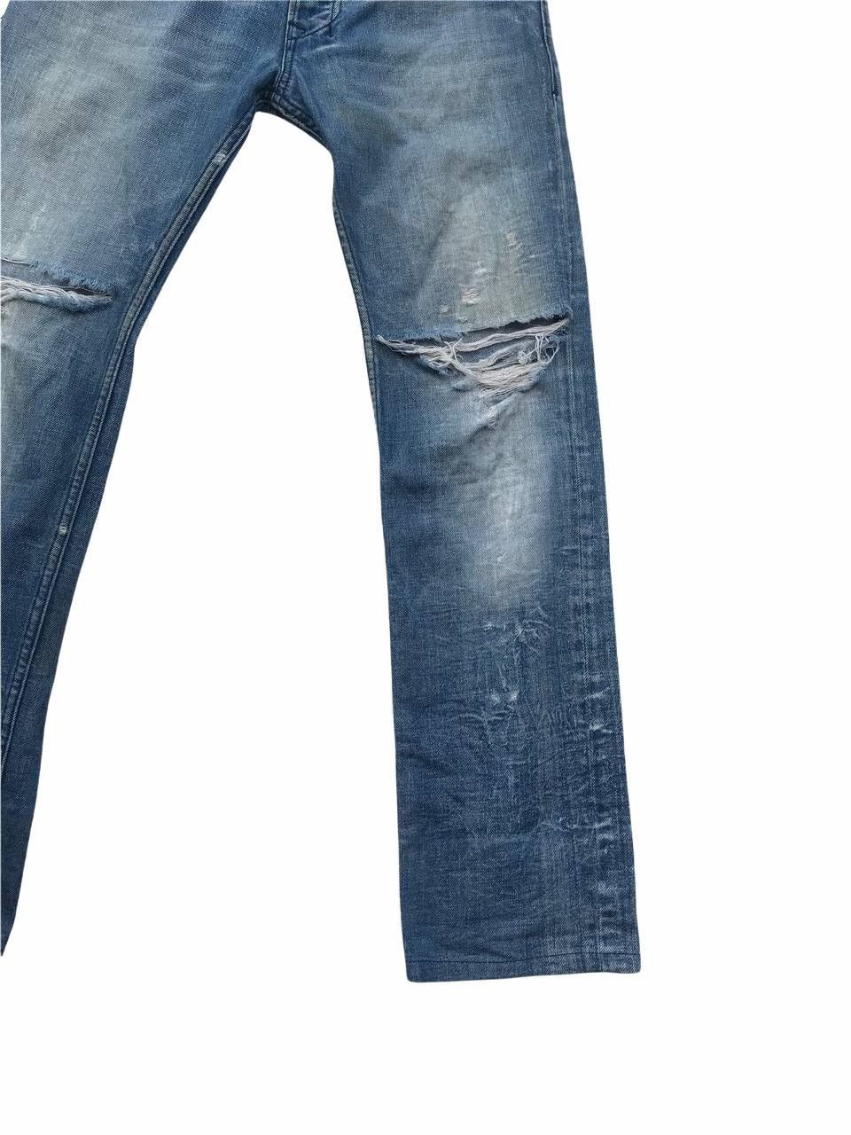 Diesel Diesel Italy Ripped Distressed Denim Fashion Pants Size US 29 - 4 Thumbnail