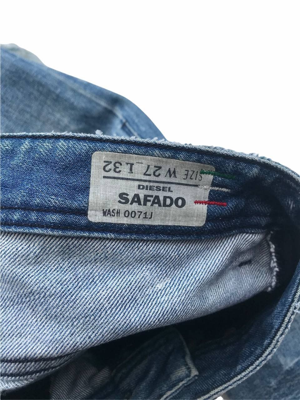 Diesel Diesel Italy Ripped Distressed Denim Fashion Pants Size US 29 - 12 Thumbnail