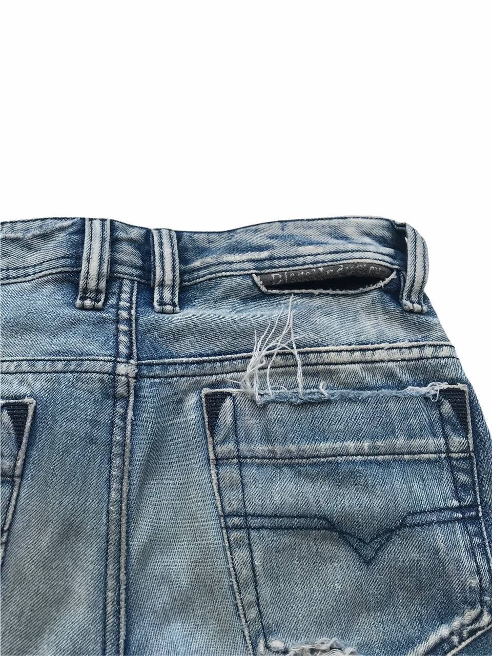 Diesel Diesel Italy Ripped Distressed Denim Fashion Pants Size US 29 - 11 Thumbnail