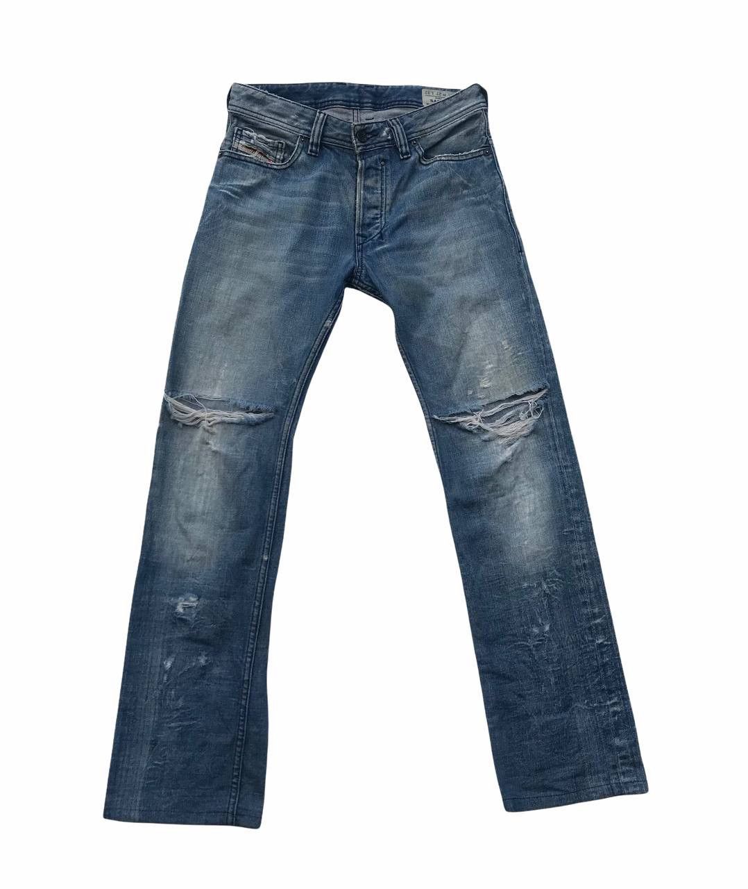 Diesel Diesel Italy Ripped Distressed Denim Fashion Pants Size US 29 - 1 Thumbnail