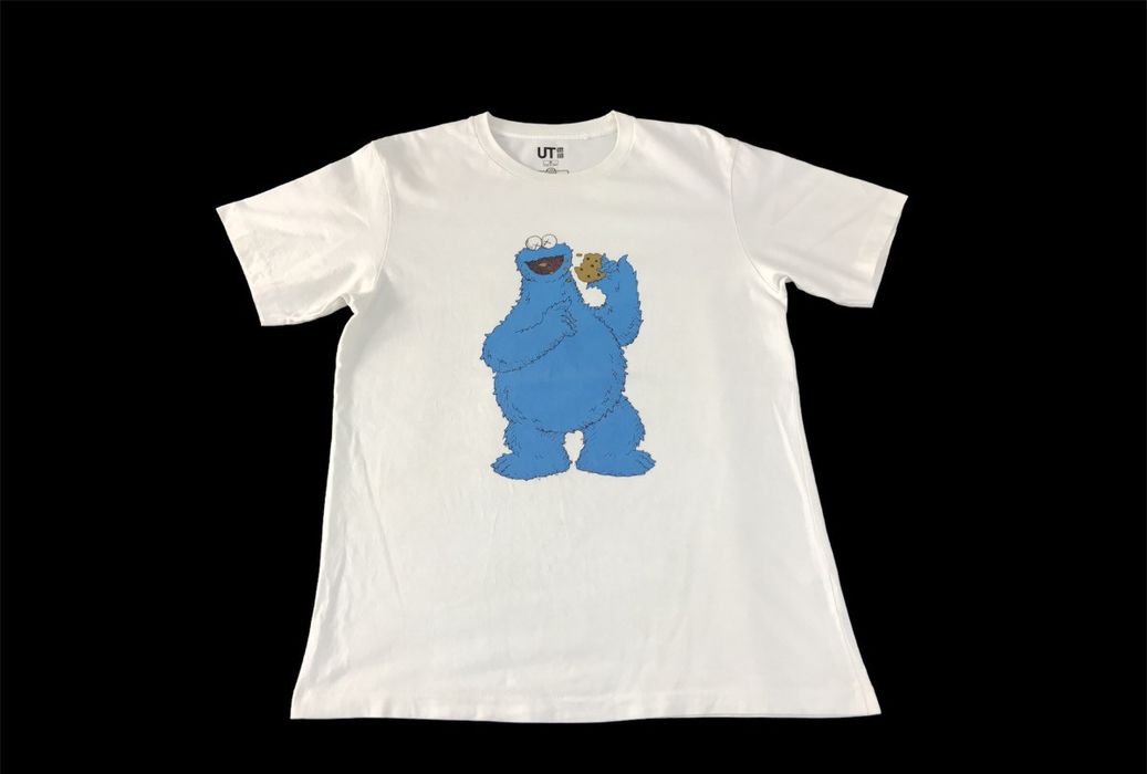 Kaws Cartoon Network Kaws Sesame Street Monster Eat Cookies Logo | Grailed