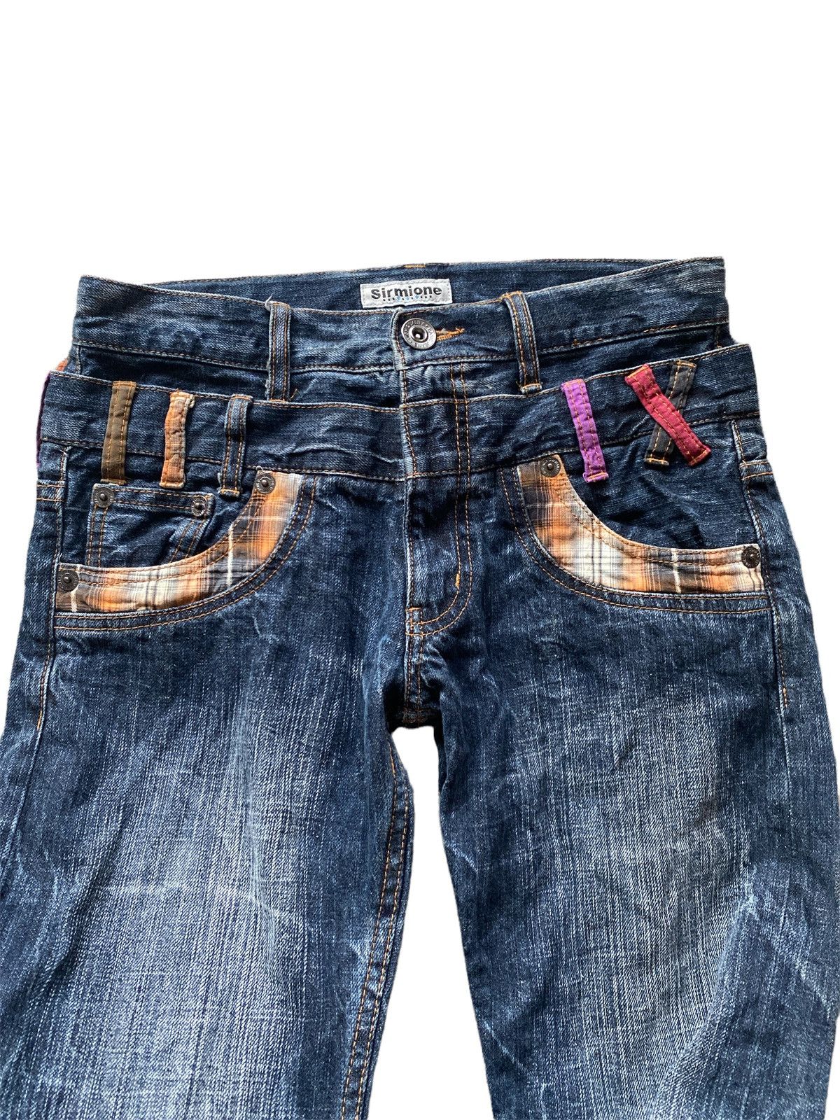 Japanese Brand × Vintage Vintage Sirmione Double Waist Jeans Size US 28 / EU 44 - 2 Thumbnail
