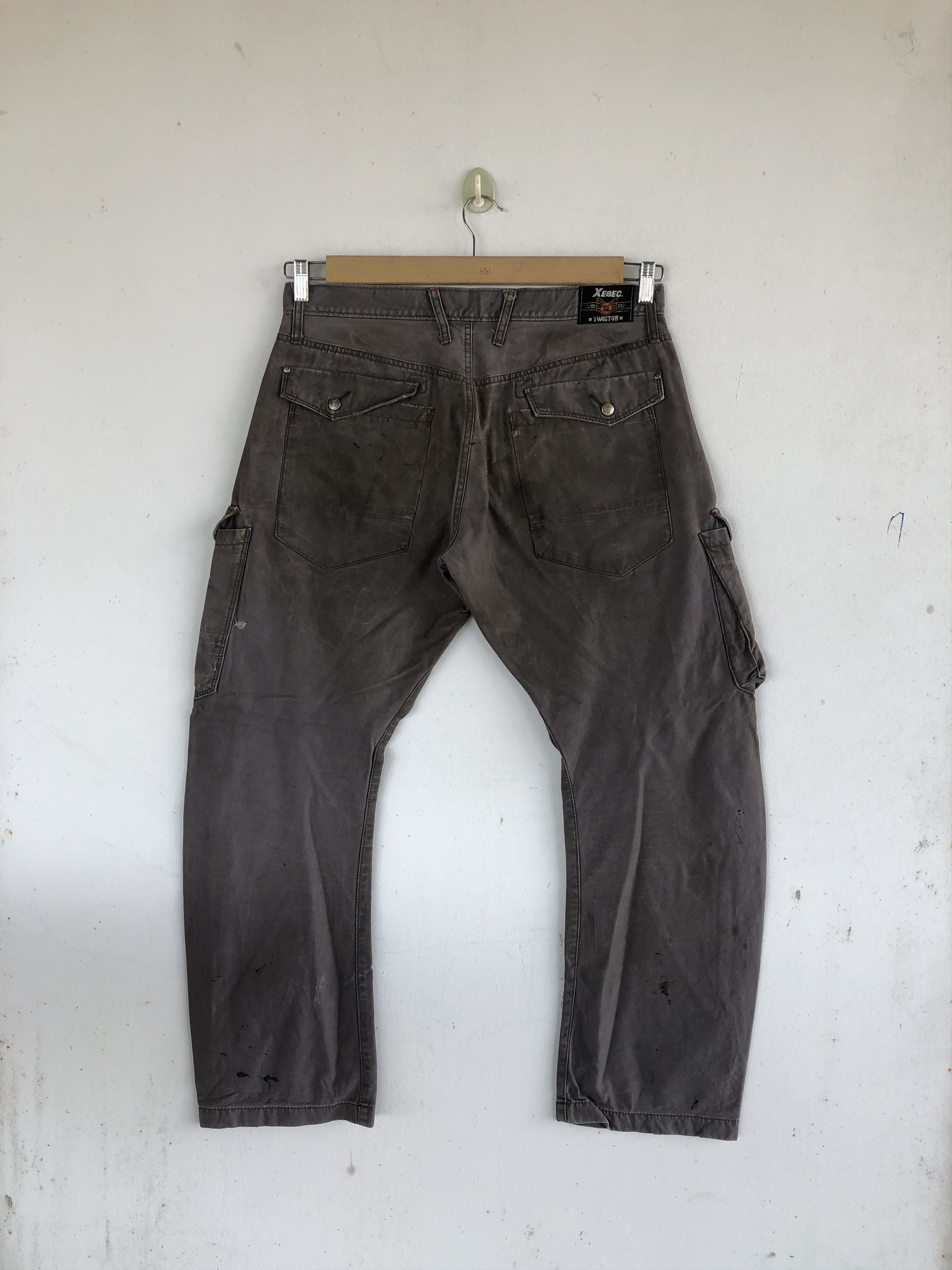Japanese Brand × Vintage Vintage Y2K Avant Garde Cargo Pants Multi Pocket Trousers Size US 34 / EU 50 - 2 Thumbnail