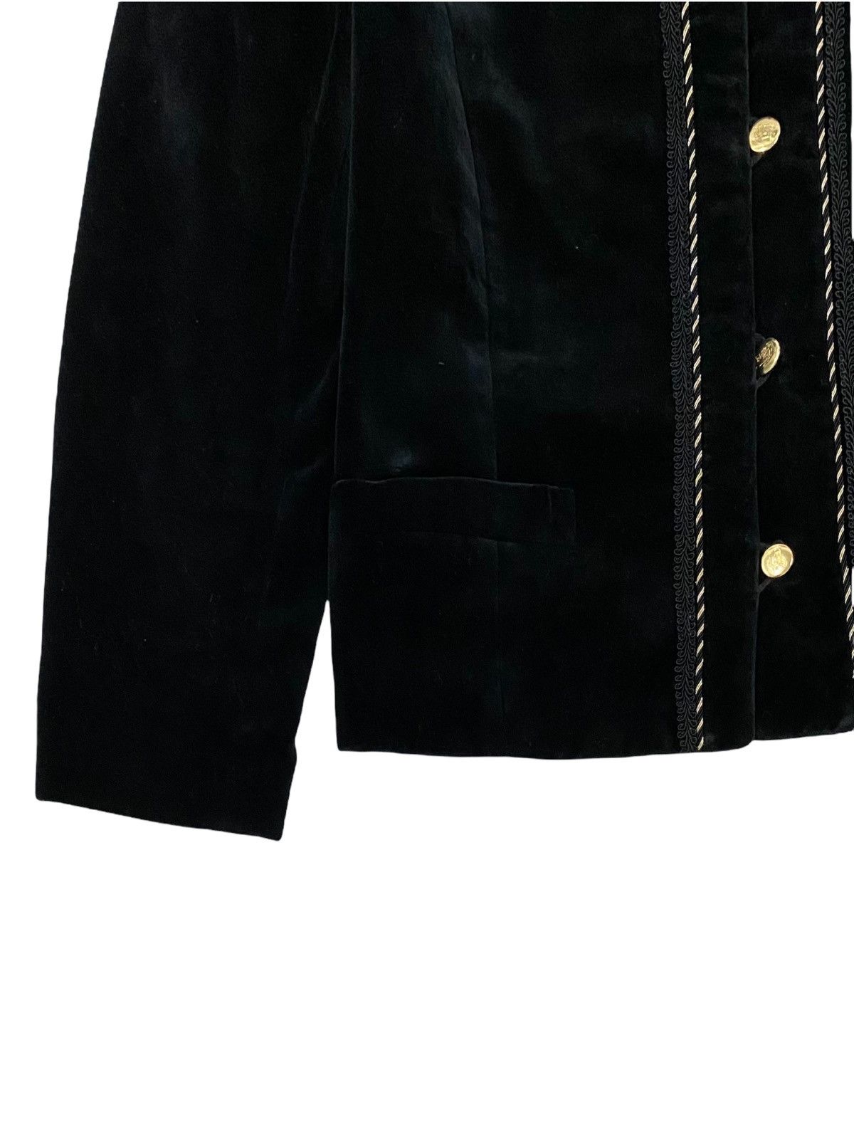 Burberry × Burberry Prorsum VINTAGE BURBERRYS VELVET SUADE CROP TOP JACKET COAT Size S / US 4 / IT 40 - 10 Thumbnail