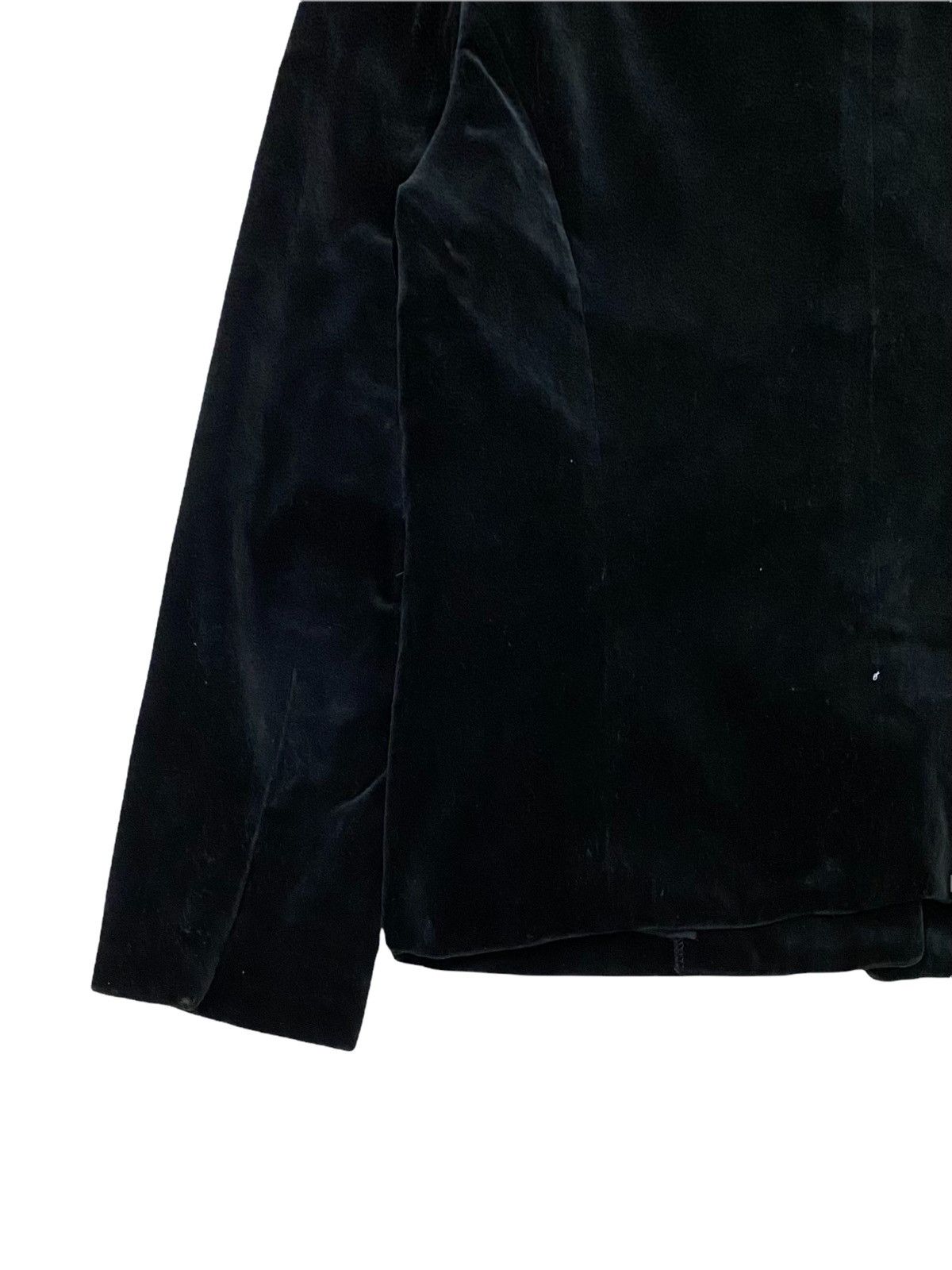 Burberry × Burberry Prorsum VINTAGE BURBERRYS VELVET SUADE CROP TOP JACKET COAT Size S / US 4 / IT 40 - 13 Thumbnail
