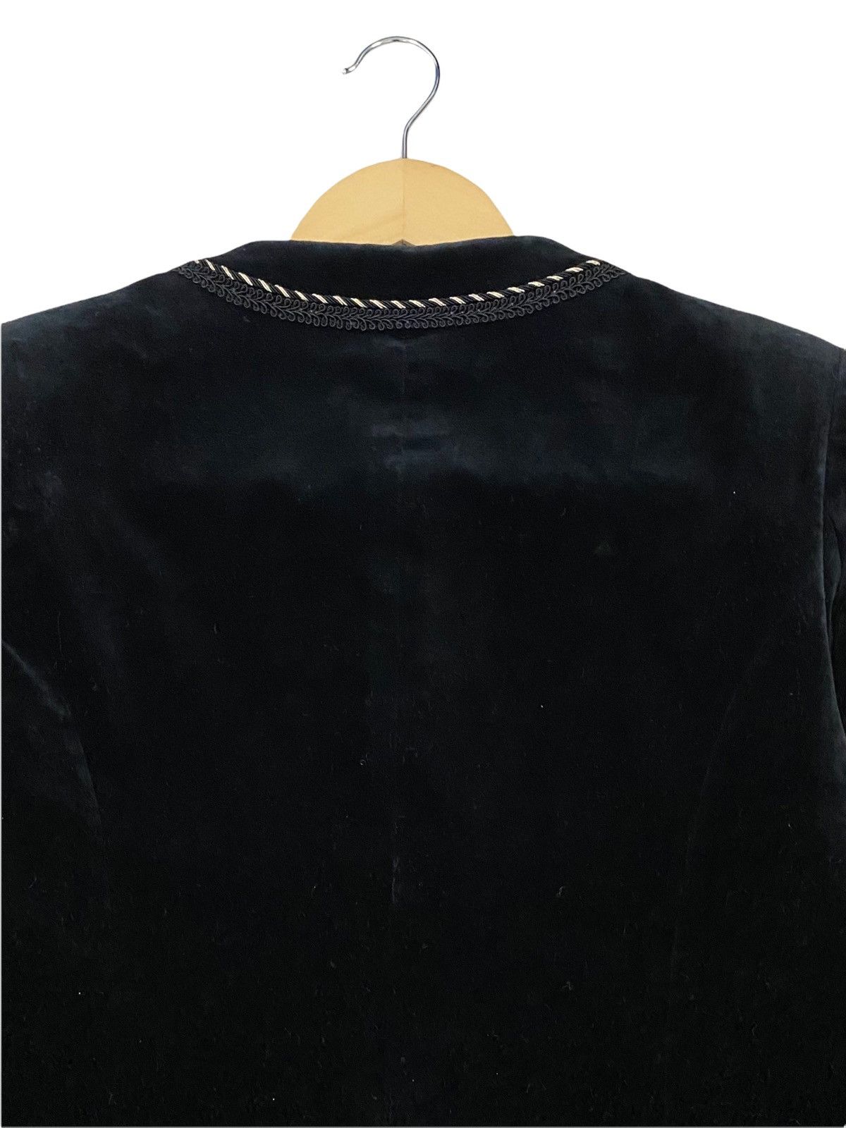 Burberry × Burberry Prorsum VINTAGE BURBERRYS VELVET SUADE CROP TOP JACKET COAT Size S / US 4 / IT 40 - 11 Thumbnail