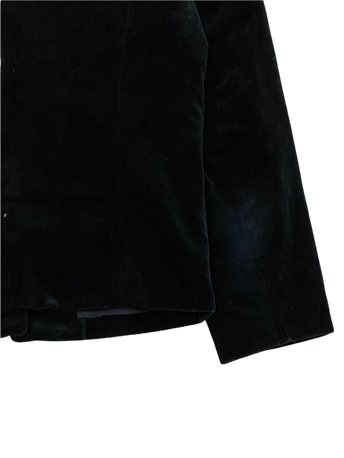 Burberry × Burberry Prorsum VINTAGE BURBERRYS VELVET SUADE CROP TOP JACKET COAT Size S / US 4 / IT 40 - 12 Thumbnail