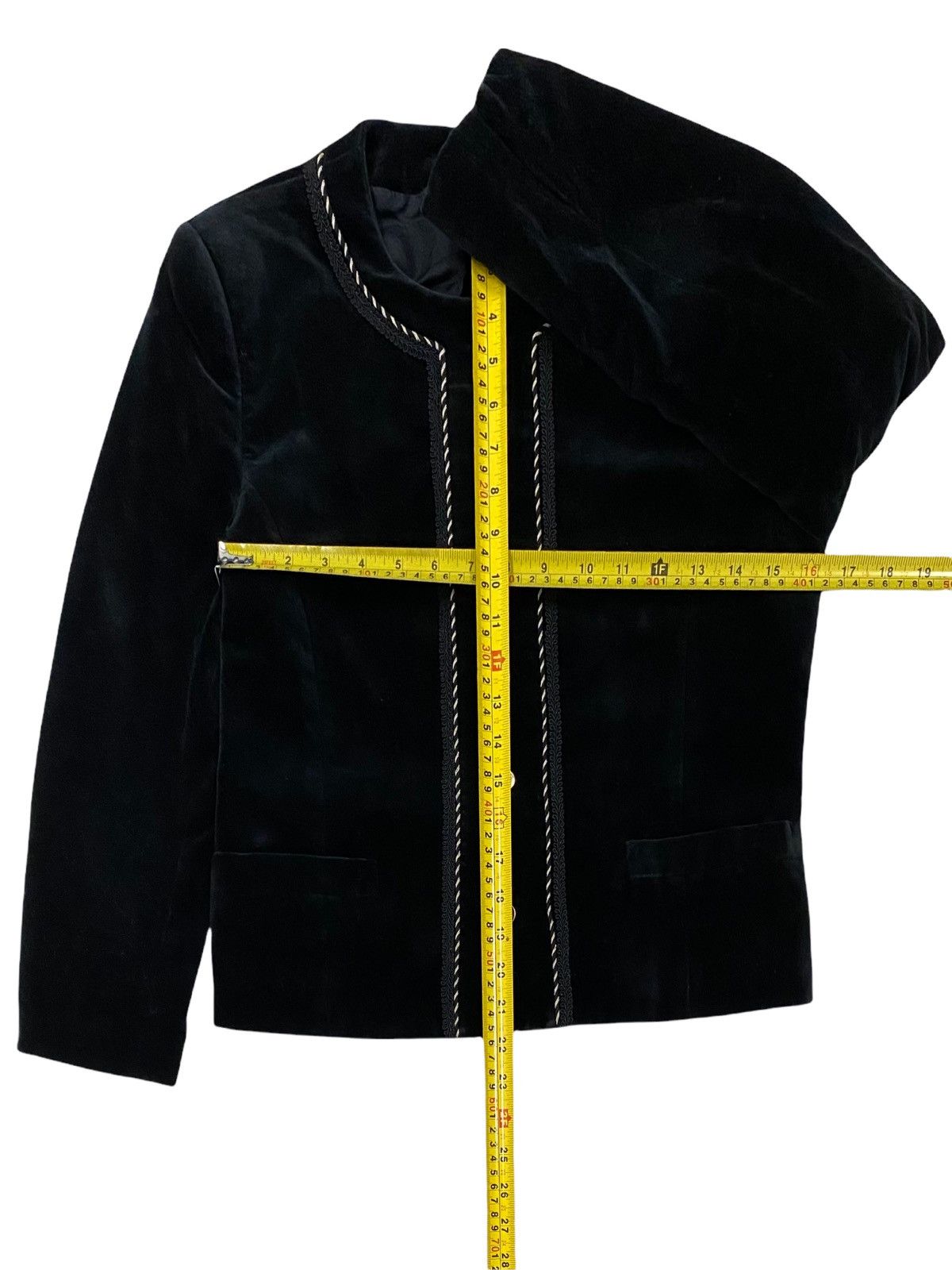 Burberry × Burberry Prorsum VINTAGE BURBERRYS VELVET SUADE CROP TOP JACKET COAT Size S / US 4 / IT 40 - 18 Thumbnail