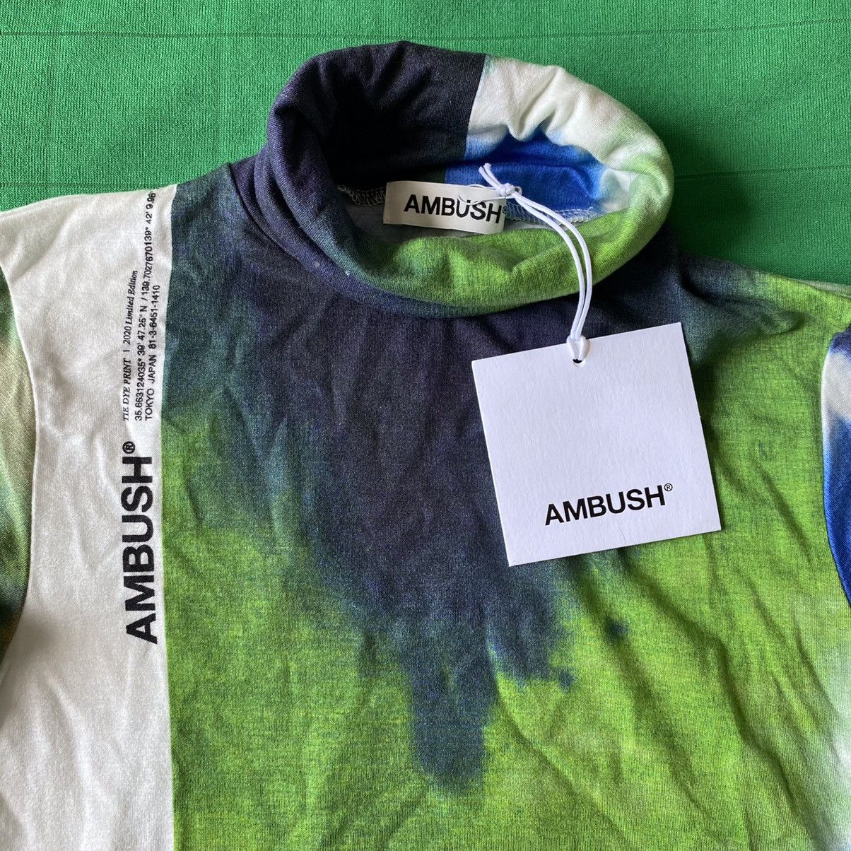Ambush Design Ambush Tie Dye Print Turtle Neck Size 1 Size US S / EU 44-46 / 1 - 9 Thumbnail