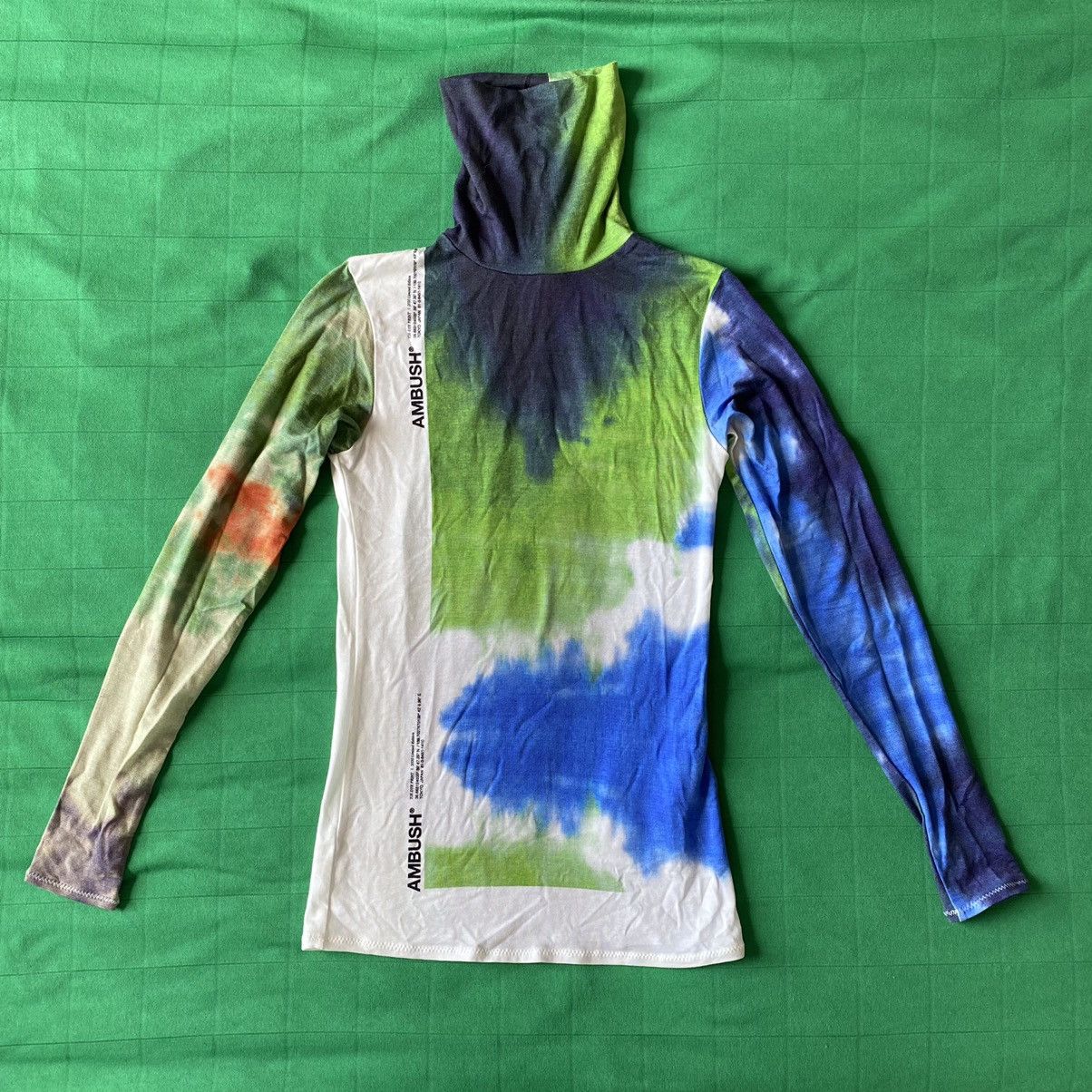 Ambush Design Ambush Tie Dye Print Turtle Neck Size 1 Size US S / EU 44-46 / 1 - 1 Thumbnail