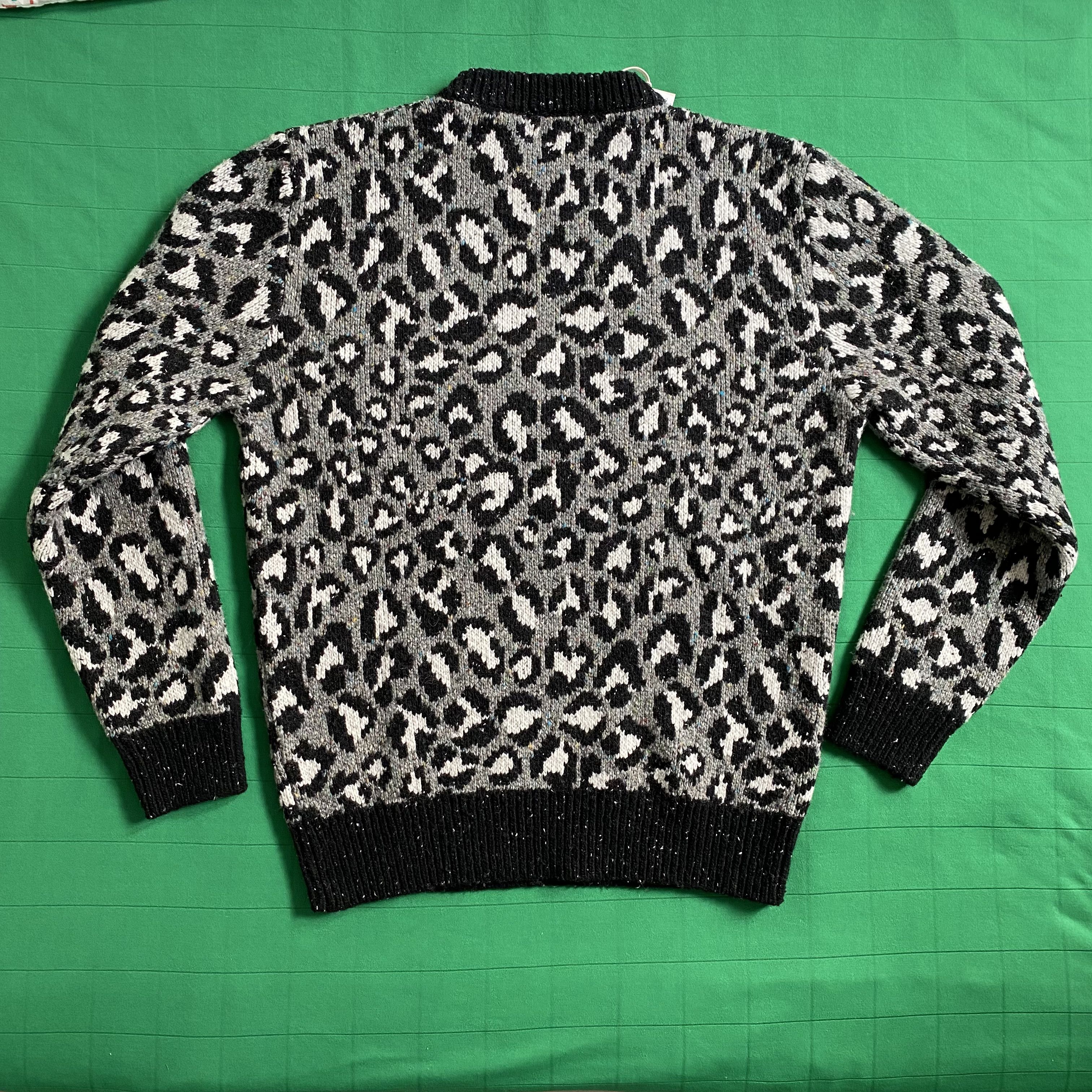 Alanui Alanui Leopard Motif Wool Sweater Size US M / EU 48-50 / 2 - 2 Thumbnail