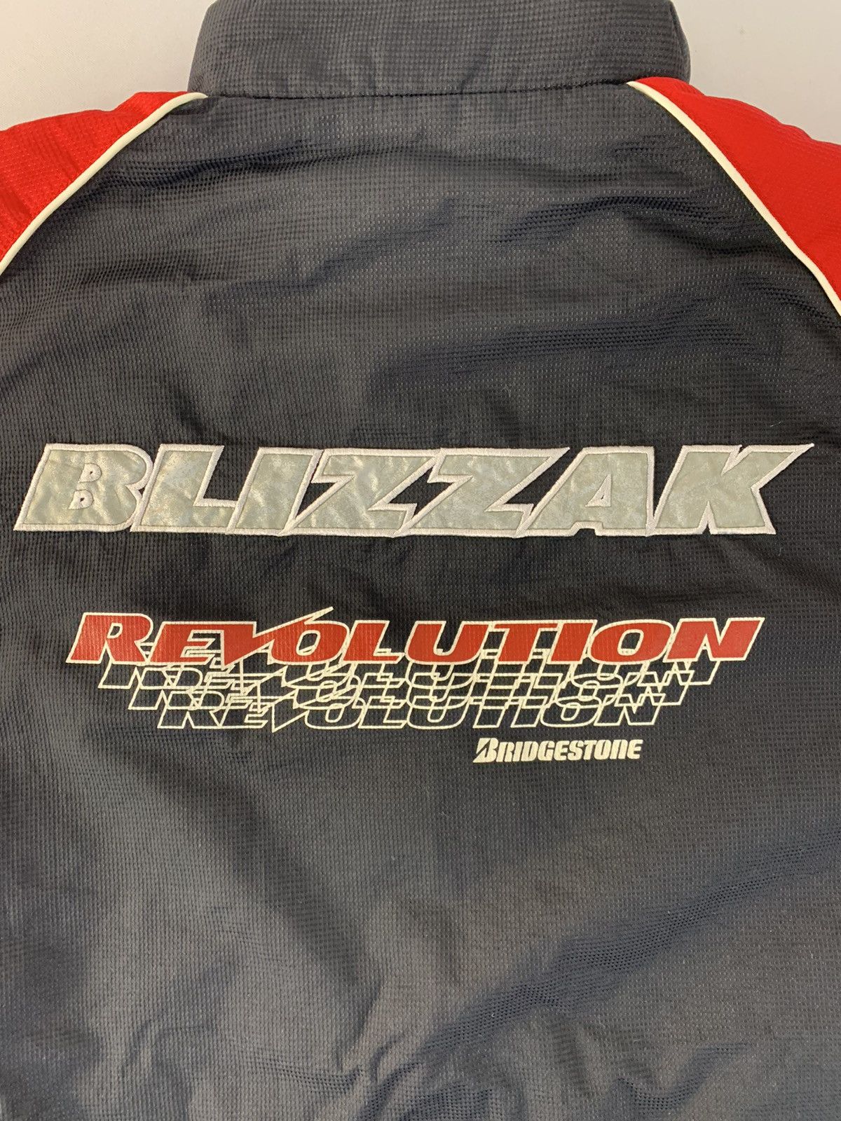 Vintage Blizzak Revolution Bridegestone Tyre Red Zipper Jacket Size US XL / EU 56 / 4 - 6 Thumbnail