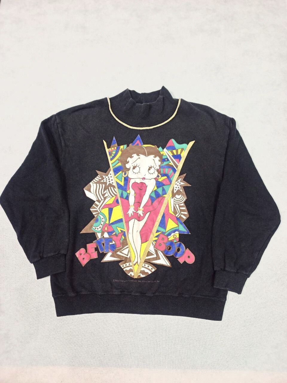 Cartoon Network × Vintage VINTAGE BETTY BOOP SWEATSHIRT BIG PRINT Size US M / EU 48-50 / 2 - 1 Thumbnail