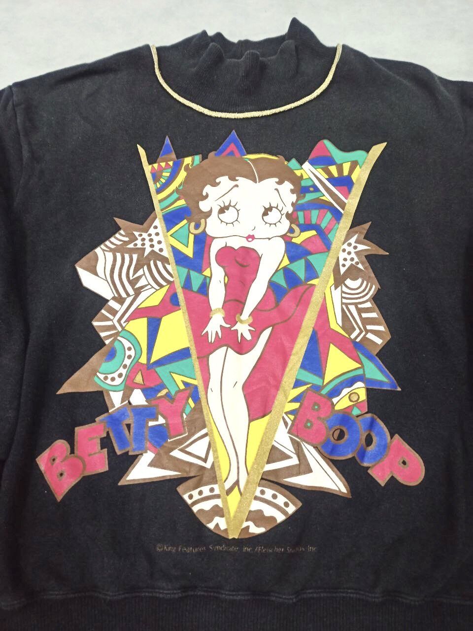 Cartoon Network × Vintage VINTAGE BETTY BOOP SWEATSHIRT BIG PRINT Size US M / EU 48-50 / 2 - 2 Thumbnail
