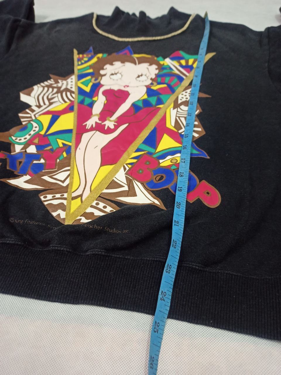 Cartoon Network × Vintage VINTAGE BETTY BOOP SWEATSHIRT BIG PRINT Size US M / EU 48-50 / 2 - 10 Thumbnail