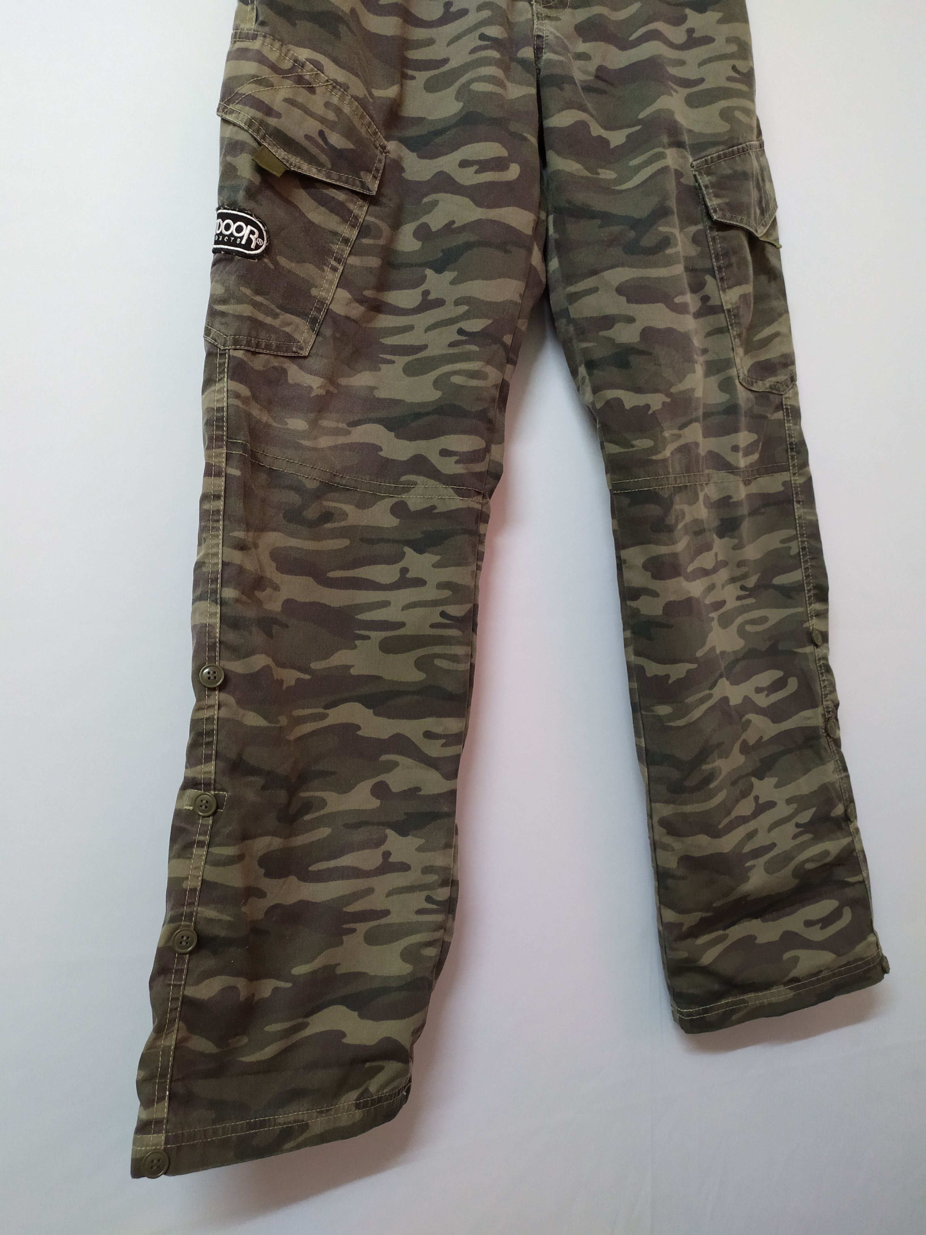 Japanese Brand JAPANESE BRAND CAMO FADED CARGO PANTS Size US 26 / EU 42 - 5 Thumbnail