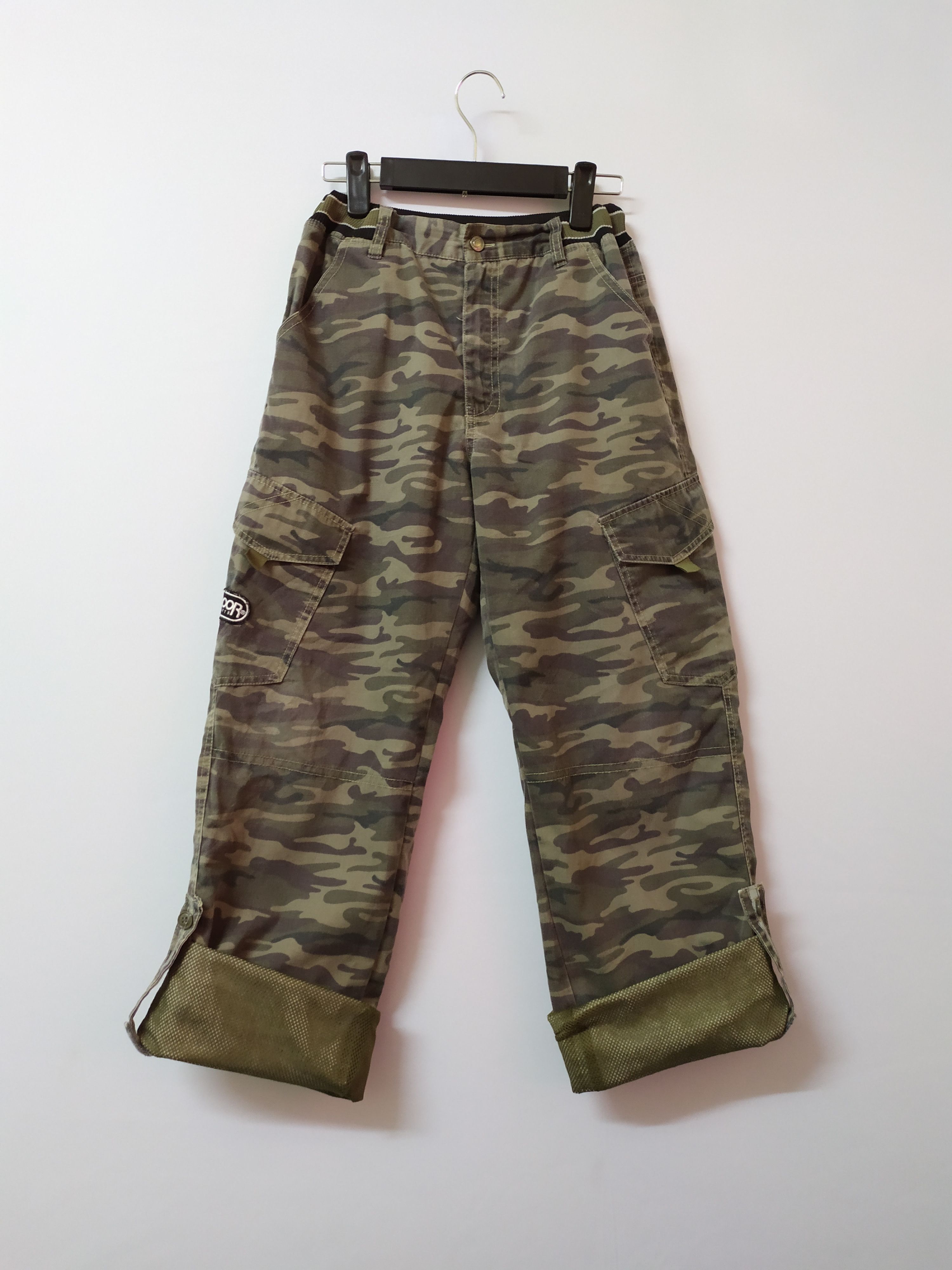 Japanese Brand JAPANESE BRAND CAMO FADED CARGO PANTS Size US 26 / EU 42 - 2 Thumbnail
