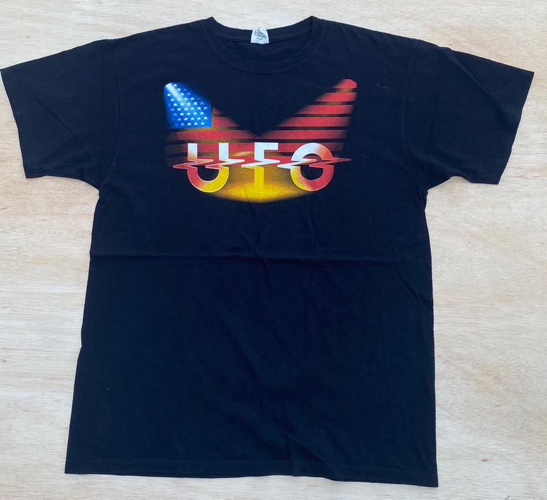 Anvil × Band Tees × Vintage UFO A37 Size US L / EU 52-54 / 3 - 1 Thumbnail