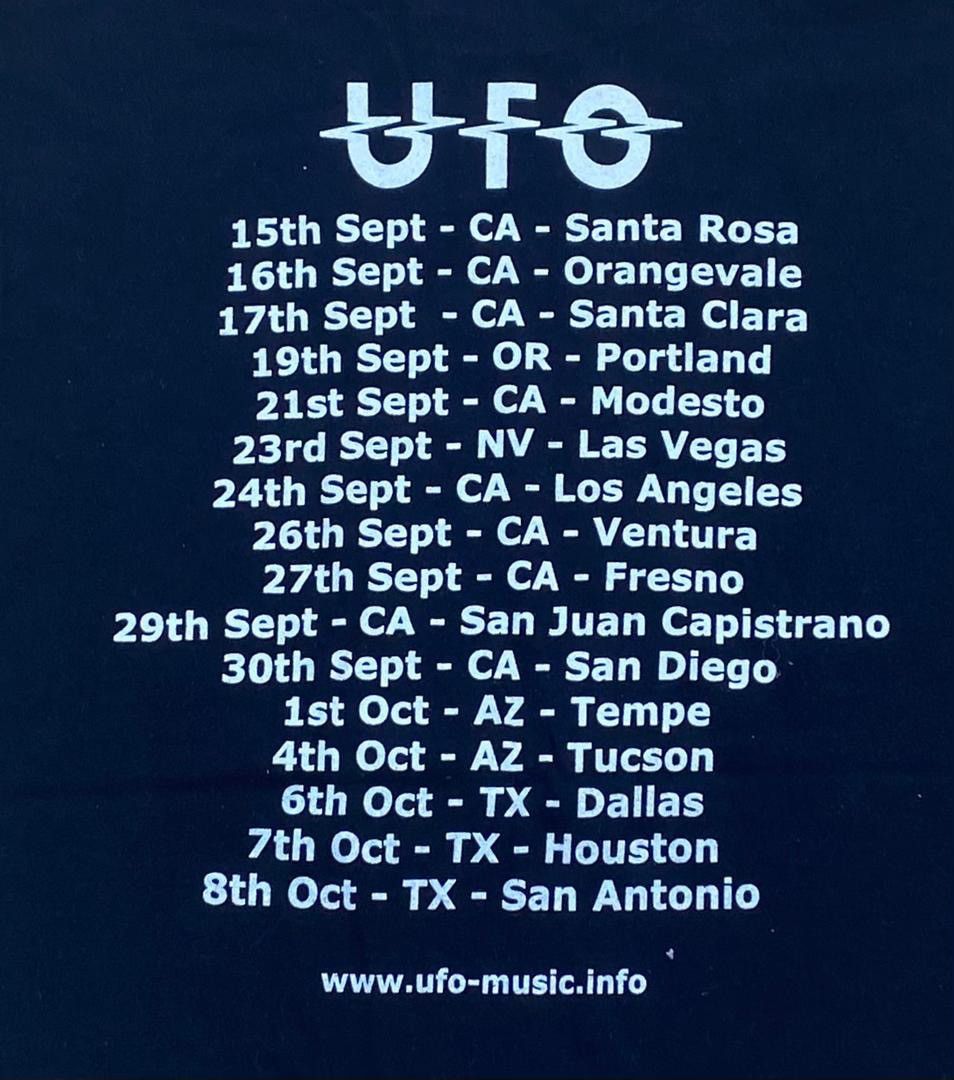 Anvil × Band Tees × Vintage UFO A37 Size US L / EU 52-54 / 3 - 4 Thumbnail