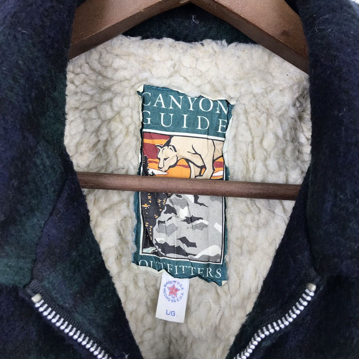 Designer × Japanese Brand × Vintage Vintage Japanese Canyon Checkered 100% wool Jacket Size US L / EU 52-54 / 3 - 3 Thumbnail