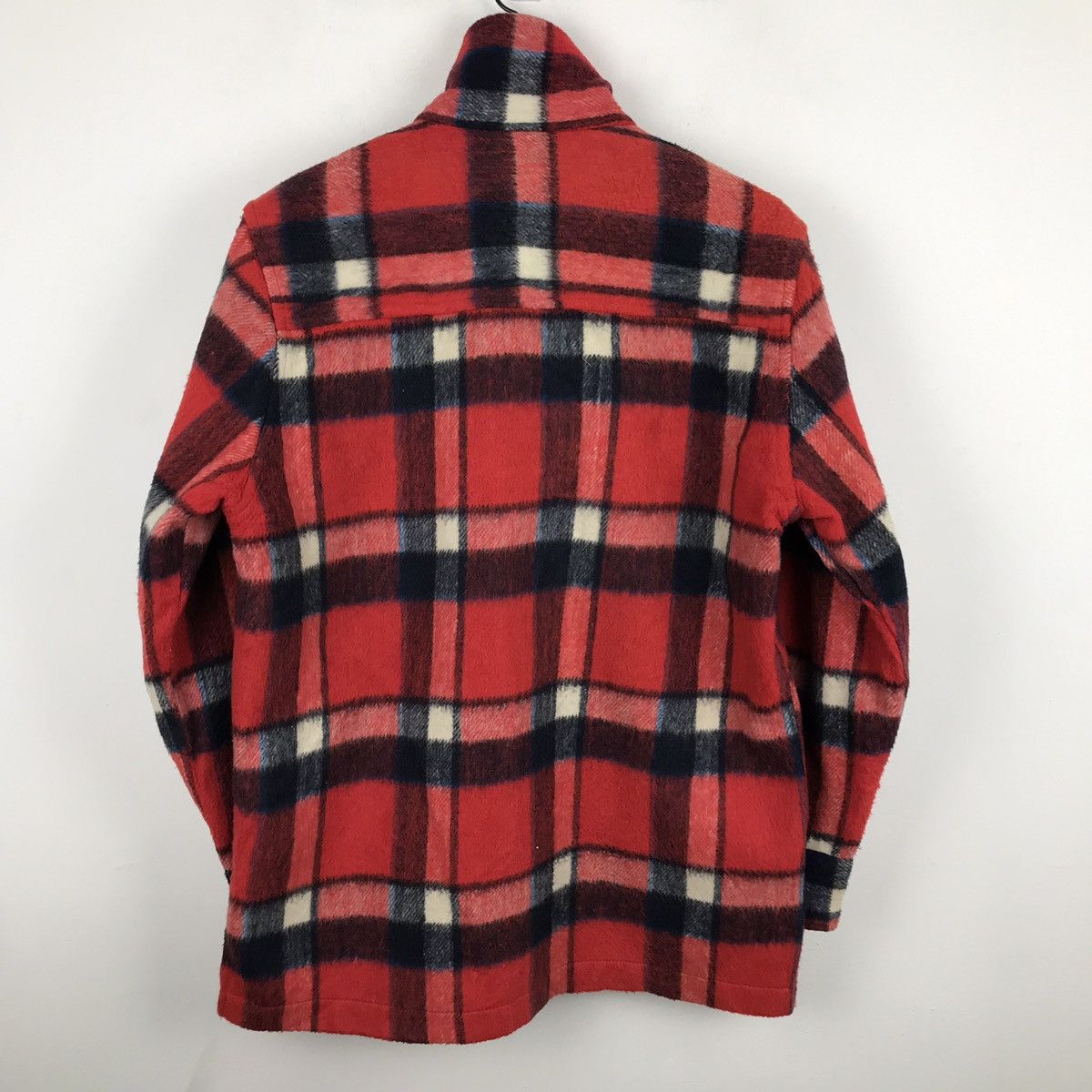 Designer × Japanese Brand × Vintage Vintage Menwear Japanese Checkered 100%wool jacket Size US M / EU 48-50 / 2 - 4 Thumbnail