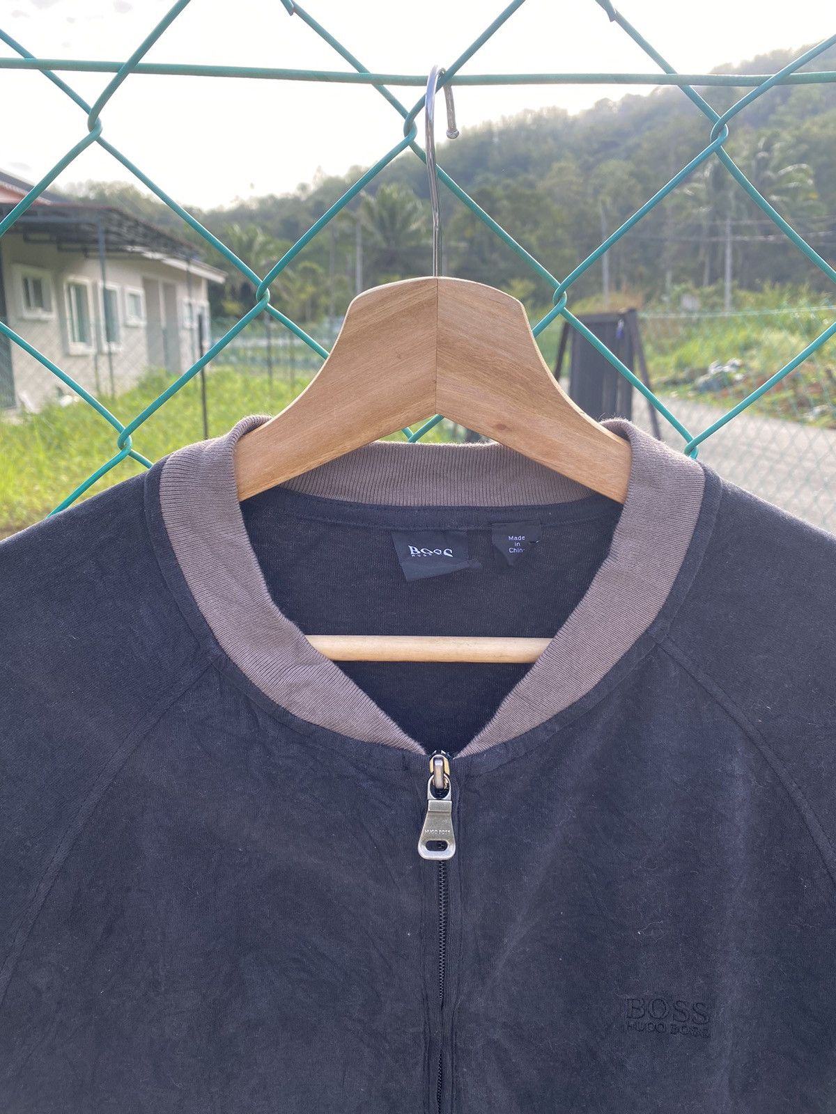 Hugo Boss × Vintage ⚡️Rare⚡️ Hugo Boss Ma 1 Jacket Size US M / EU 48-50 / 2 - 4 Thumbnail