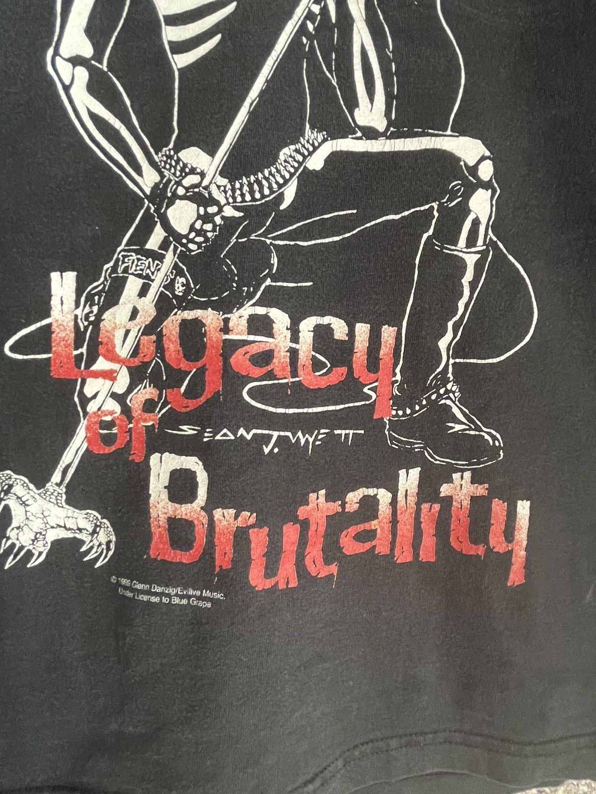 Band Tees × Vintage Misfits ft18 Size US XL / EU 56 / 4 - 4 Thumbnail