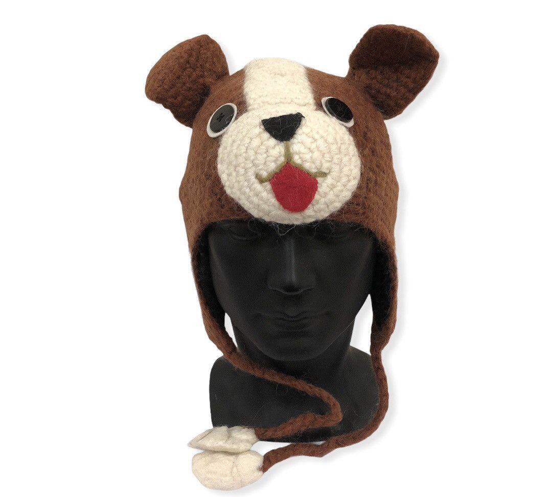 Cartoon Network × Vintage Vintage Costume Cartoon Knit Beanie Hat Size ONE SIZE - 1 Thumbnail