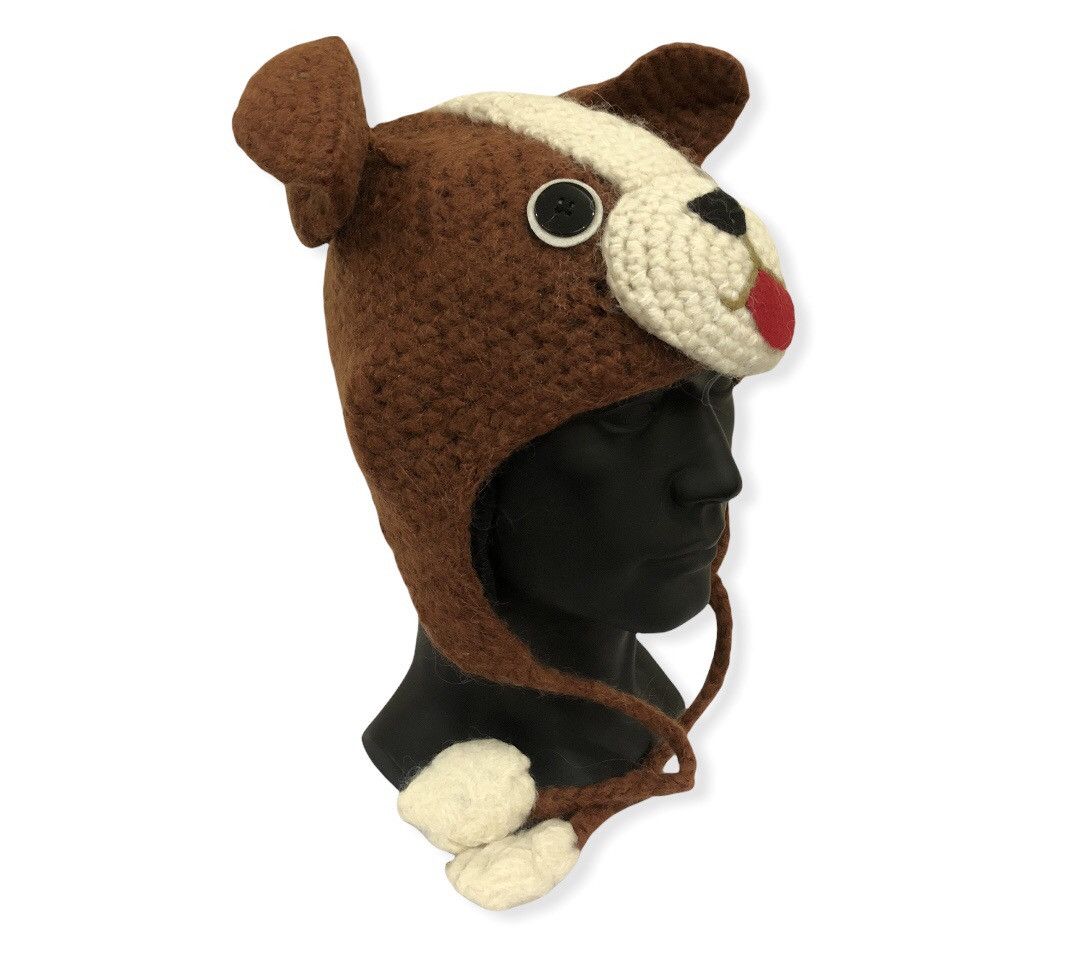 Cartoon Network × Vintage Vintage Costume Cartoon Knit Beanie Hat Size ONE SIZE - 3 Thumbnail