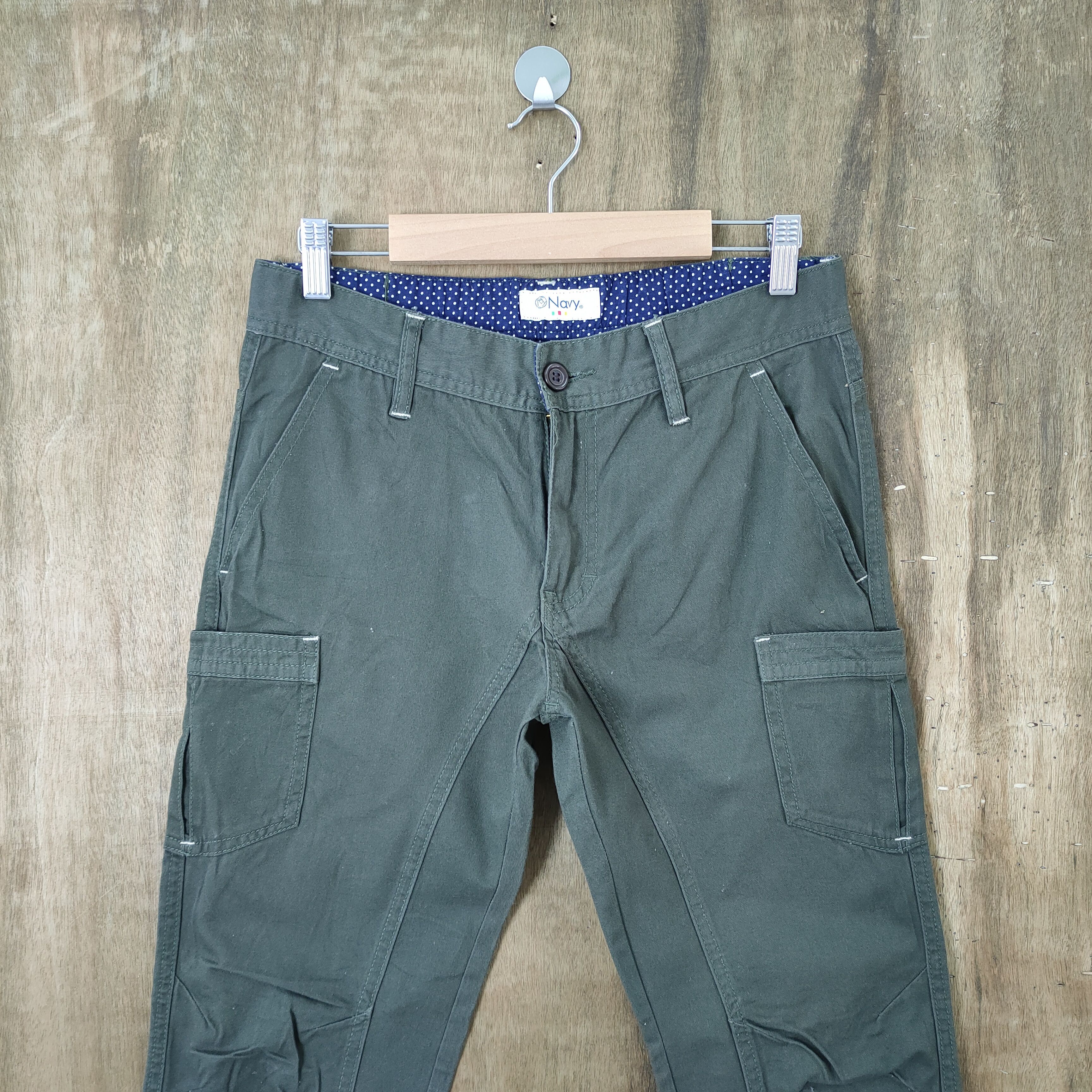 Japanese Brand JAPANESE CARGO PANTS MULTPOCKET TACTICAL PANTS Size US 27 - 2 Thumbnail