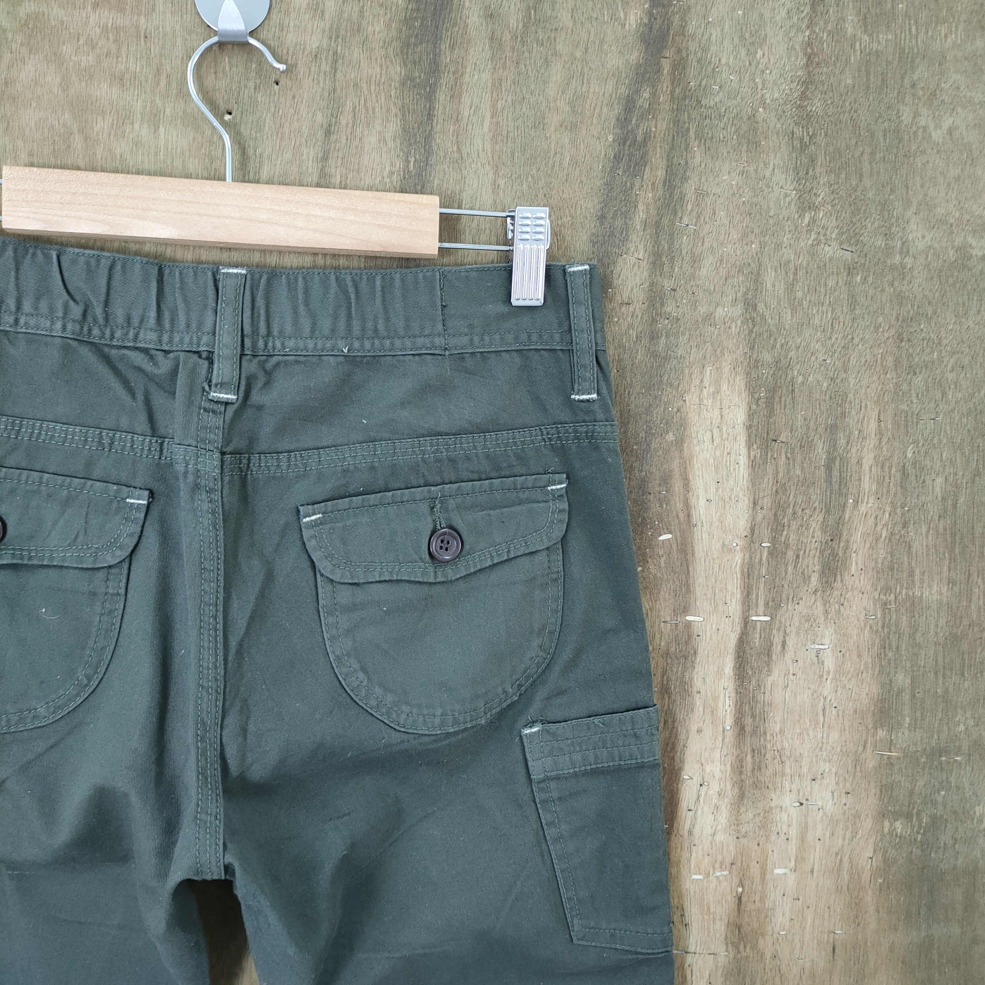 Japanese Brand JAPANESE CARGO PANTS MULTPOCKET TACTICAL PANTS Size US 27 - 11 Thumbnail