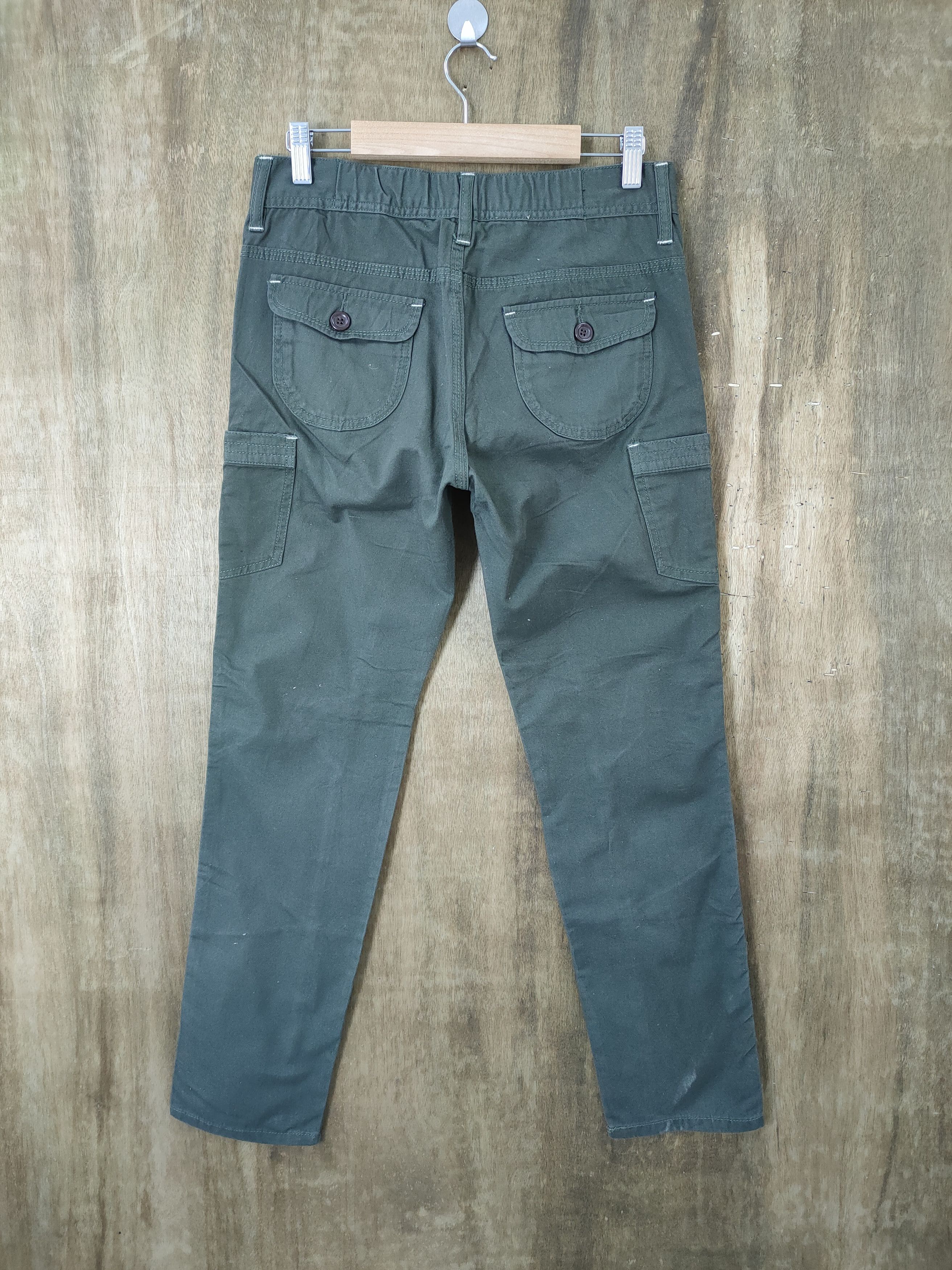Japanese Brand JAPANESE CARGO PANTS MULTPOCKET TACTICAL PANTS Size US 27 - 4 Thumbnail