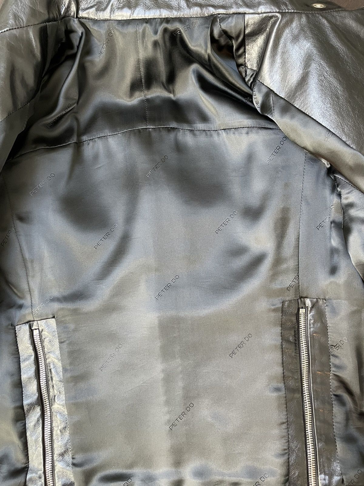 Peter Do Peter Do SS21 Everyday Leather Racer Jacket Size US M / EU 48-50 / 2 - 13 Thumbnail