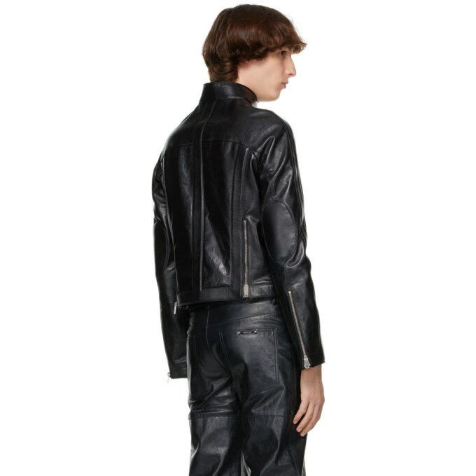 Peter Do Peter Do SS21 Everyday Leather Racer Jacket Size US M / EU 48-50 / 2 - 3 Thumbnail