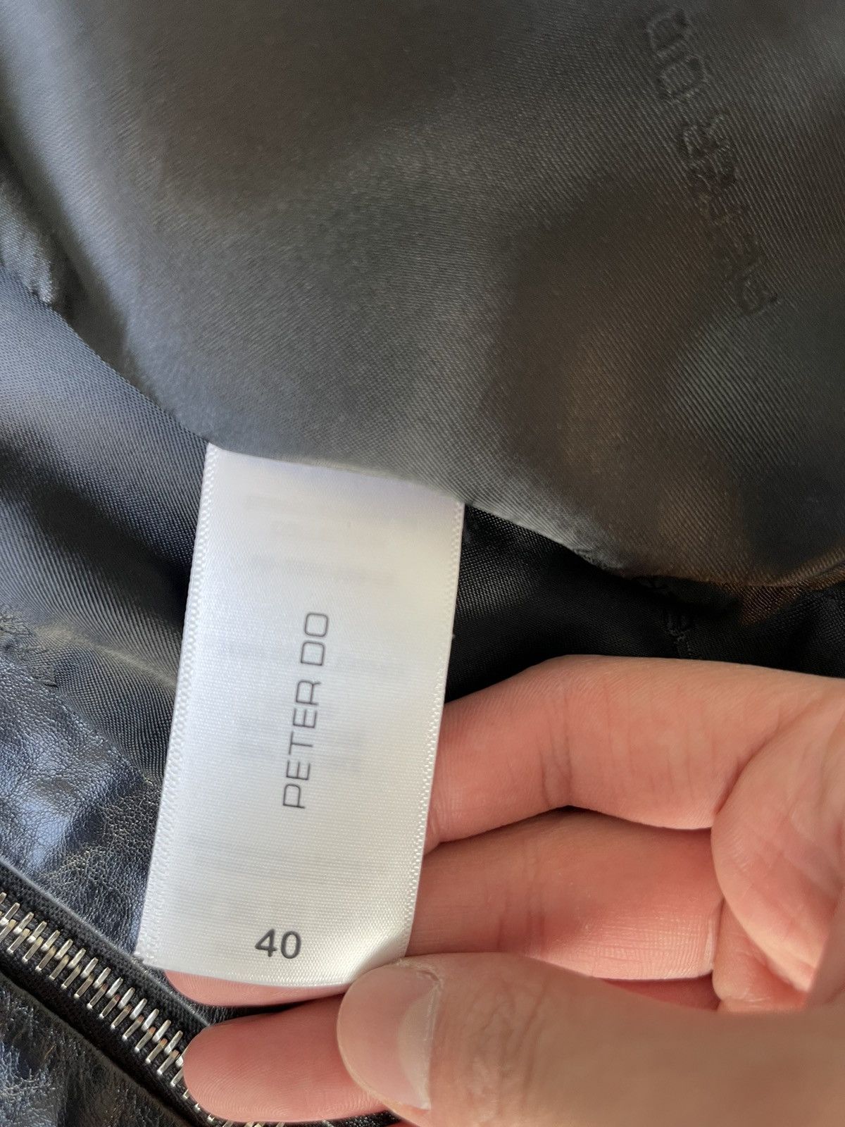 Peter Do Peter Do SS21 Everyday Leather Racer Jacket Size US M / EU 48-50 / 2 - 14 Thumbnail