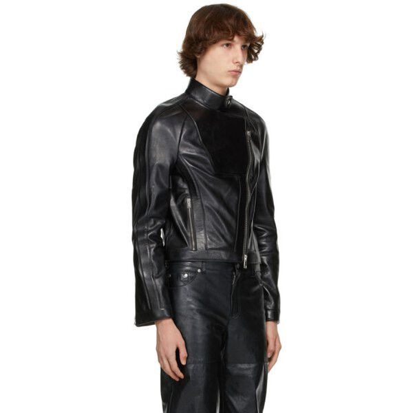 Peter Do Peter Do SS21 Everyday Leather Racer Jacket Size US M / EU 48-50 / 2 - 2 Thumbnail