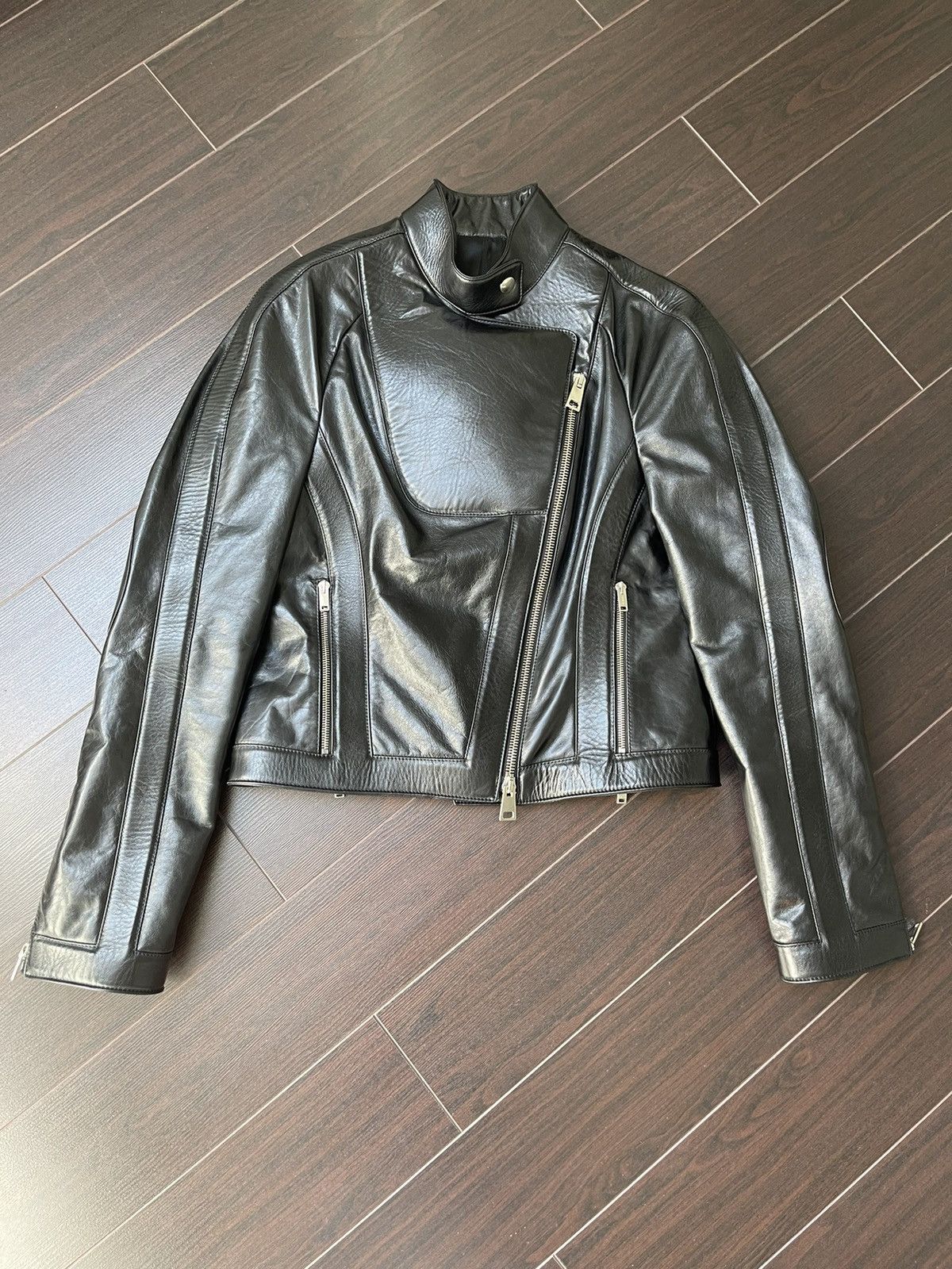 Peter Do Peter Do SS21 Everyday Leather Racer Jacket Size US M / EU 48-50 / 2 - 1 Thumbnail