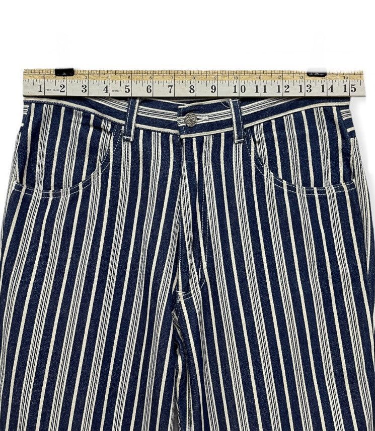 OVER THE STRiPES RARE! Vintage 70’s Talon Afro Wide Leg Striped Pants Size US 29 - 9 Thumbnail
