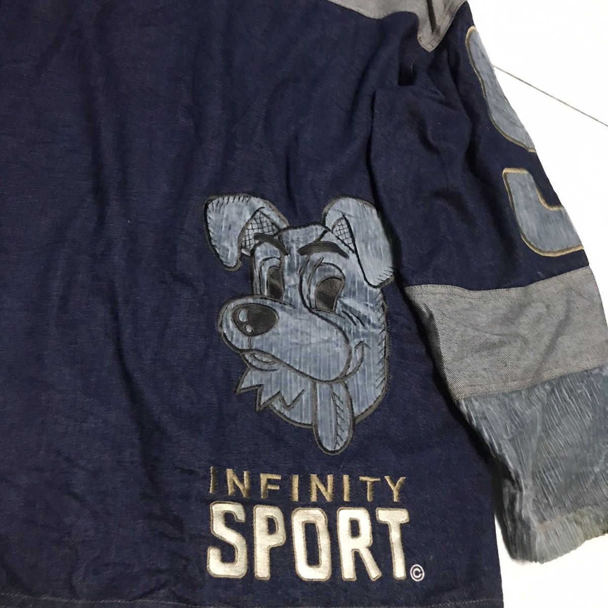 Designer × Japanese Brand × Vintage Vintage Japanese Infinity SPORT Embroidery Hooded Jacket Size US L / EU 52-54 / 3 - 12 Thumbnail