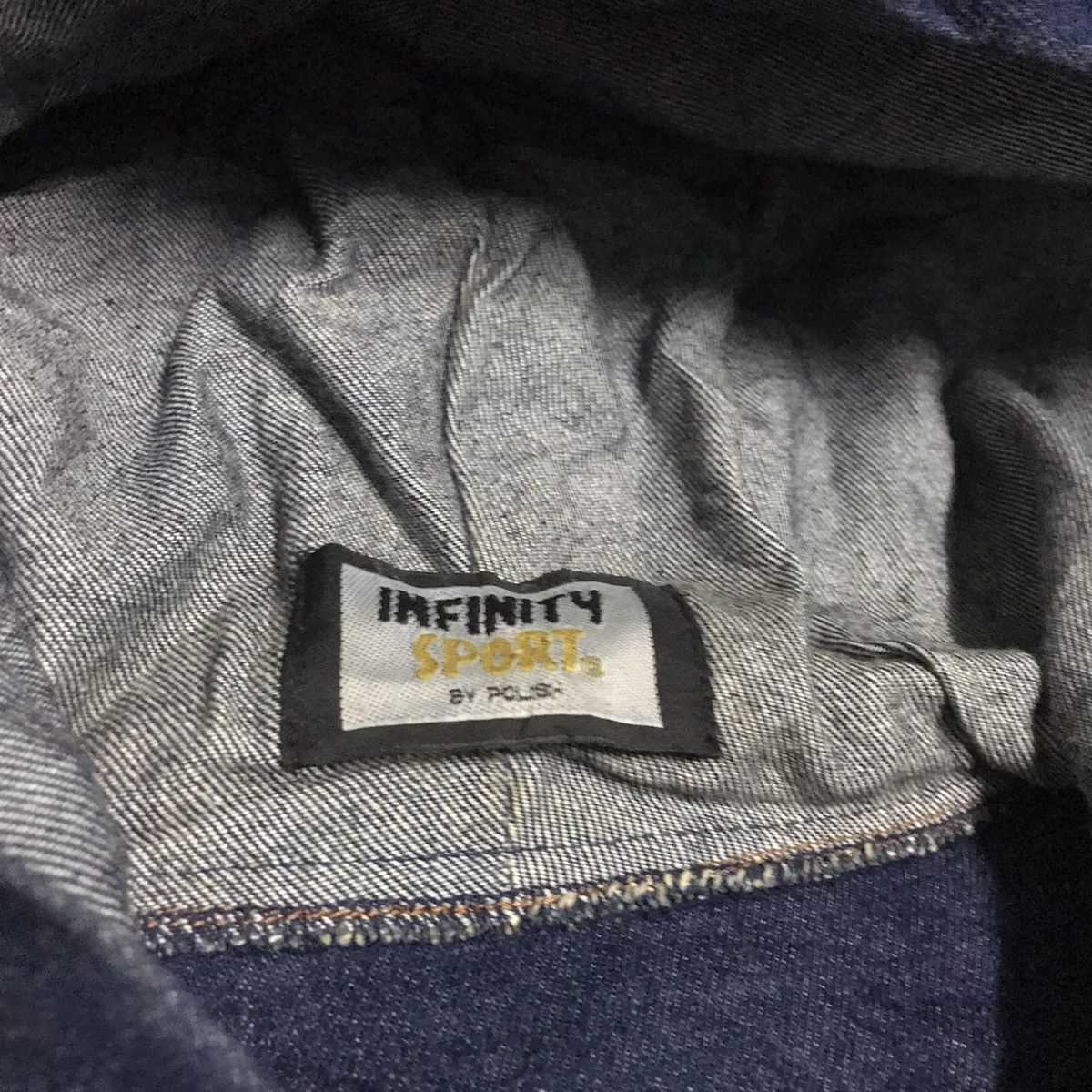 Designer × Japanese Brand × Vintage Vintage Japanese Infinity SPORT Embroidery Hooded Jacket Size US L / EU 52-54 / 3 - 9 Thumbnail