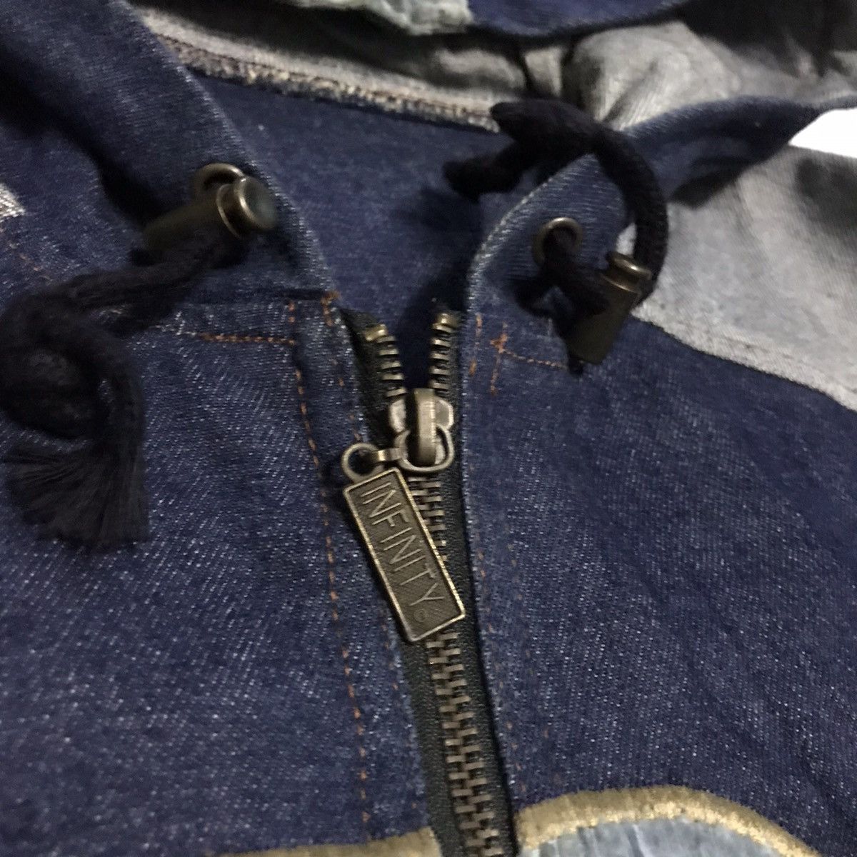 Designer × Japanese Brand × Vintage Vintage Japanese Infinity SPORT Embroidery Hooded Jacket Size US L / EU 52-54 / 3 - 8 Thumbnail