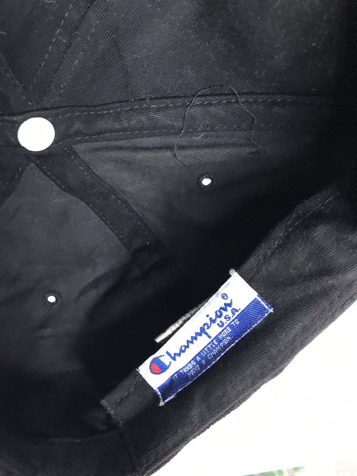 Champion × Vintage Vintage 90s Champion USA Corduroy Hat Full Cap Size ONE SIZE - 3 Thumbnail