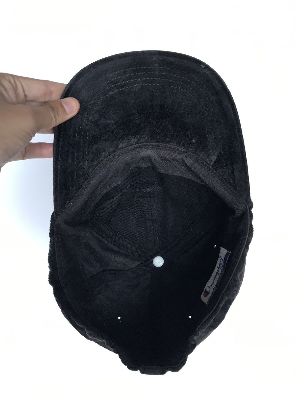 Champion × Vintage Vintage 90s Champion USA Corduroy Hat Full Cap Size ONE SIZE - 5 Thumbnail