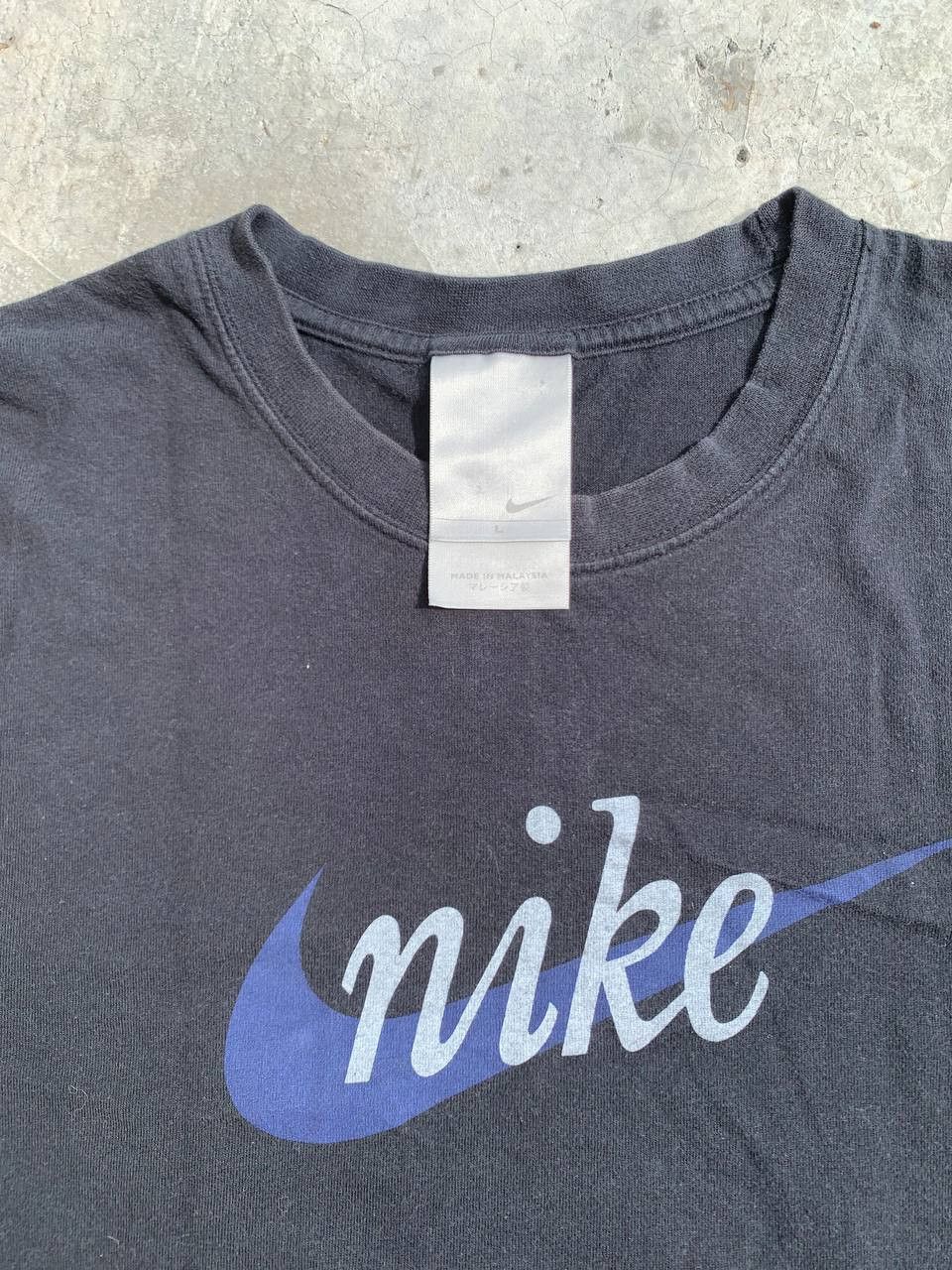 Nike Vintage Y2K Nike Classic Swoosh Logo L/S Tshirt Size US M / EU 48-50 / 2 - 2 Thumbnail