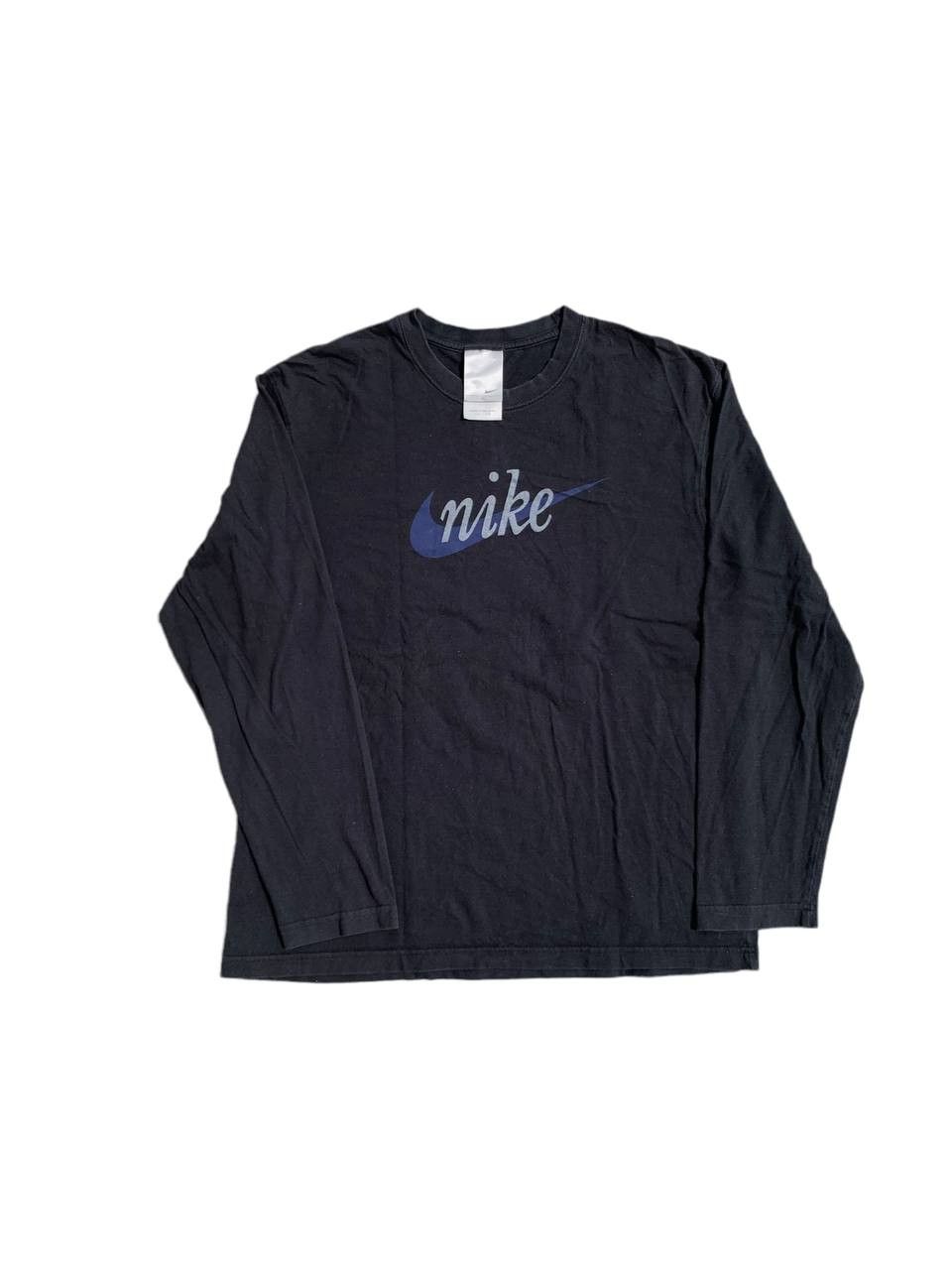 Nike Vintage Y2K Nike Classic Swoosh Logo L/S Tshirt Size US M / EU 48-50 / 2 - 1 Thumbnail