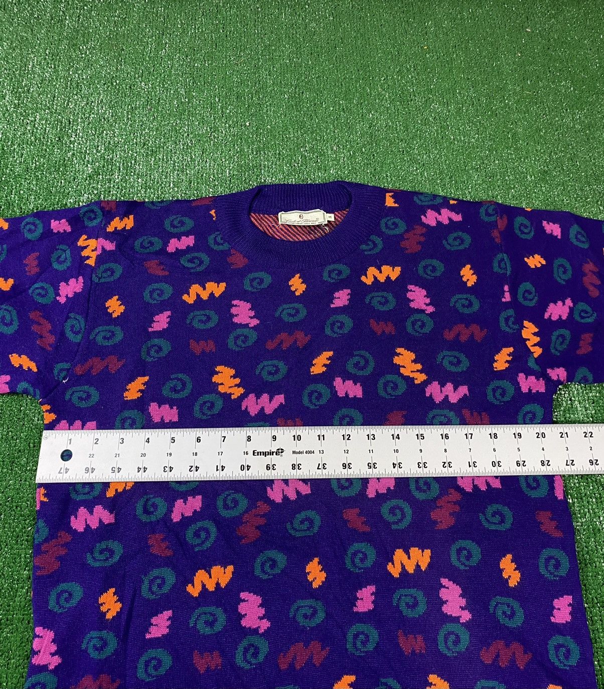 Conte of Florence × Vintage Vintage Conte of Florence Abstract Wool Knit Sweater Size US M / EU 48-50 / 2 - 4 Thumbnail