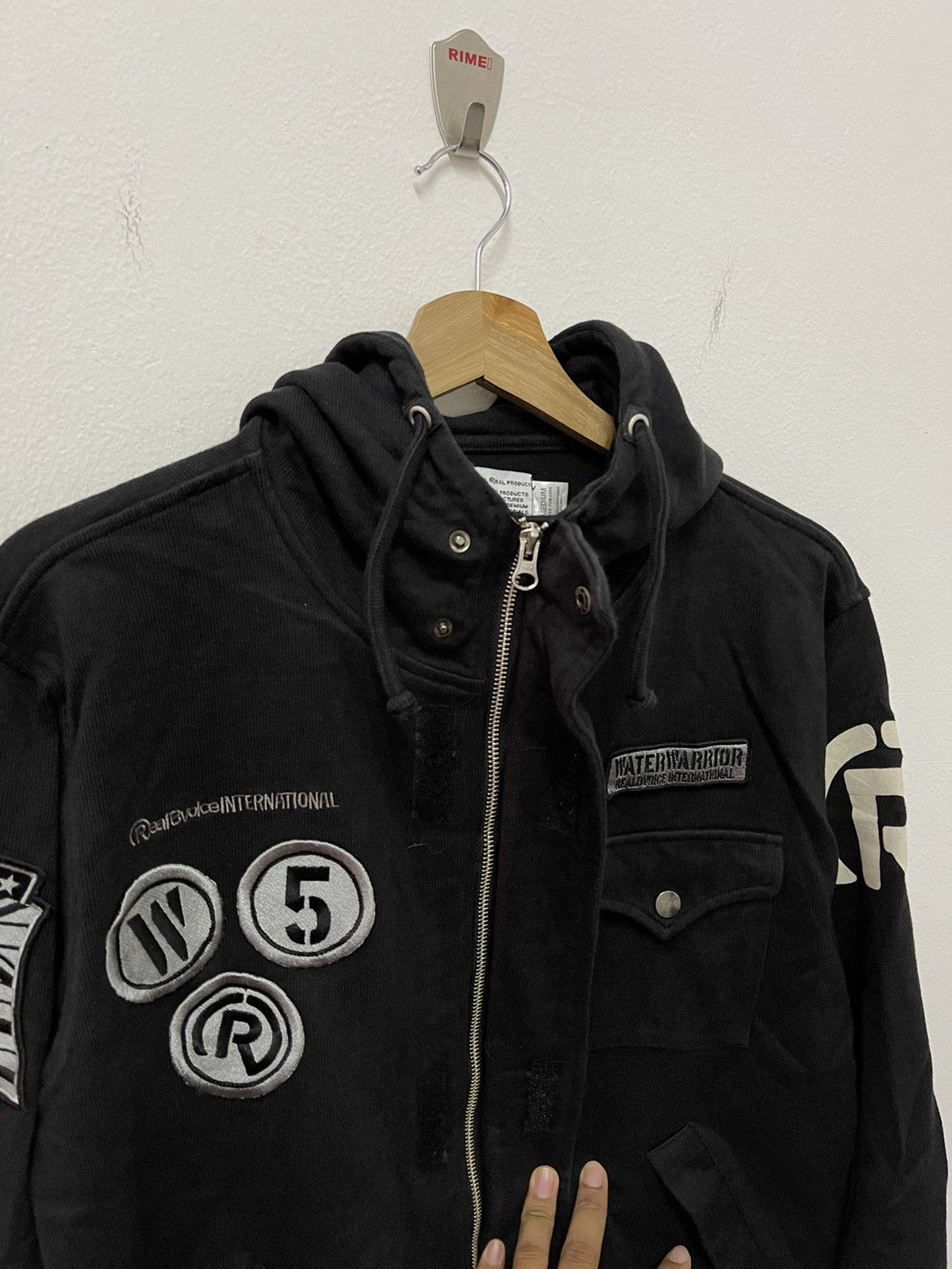 Japanese Brand × Vintage Vintage RealBvoice Big Logo Embroidery Zipper Hoodie Size US M / EU 48-50 / 2 - 7 Thumbnail
